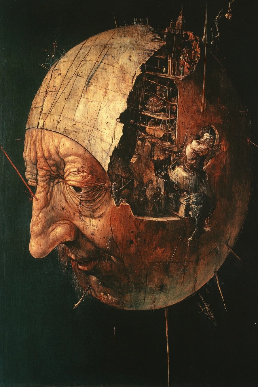 Industrialized Visions: Bosch and Bacon's Dark Fusion