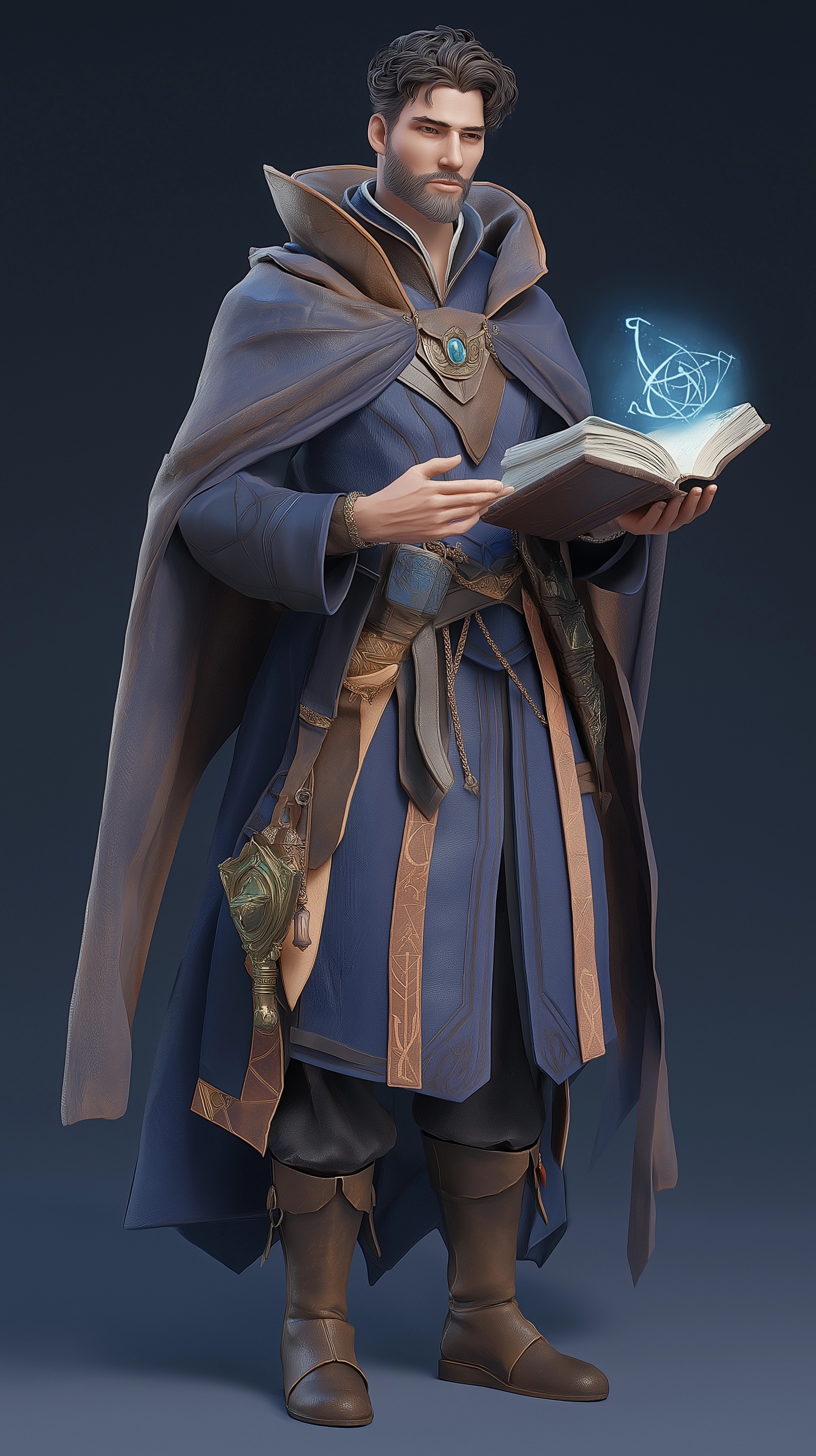 Discover Gale: Charismatic Wizard from Baldur's Gate