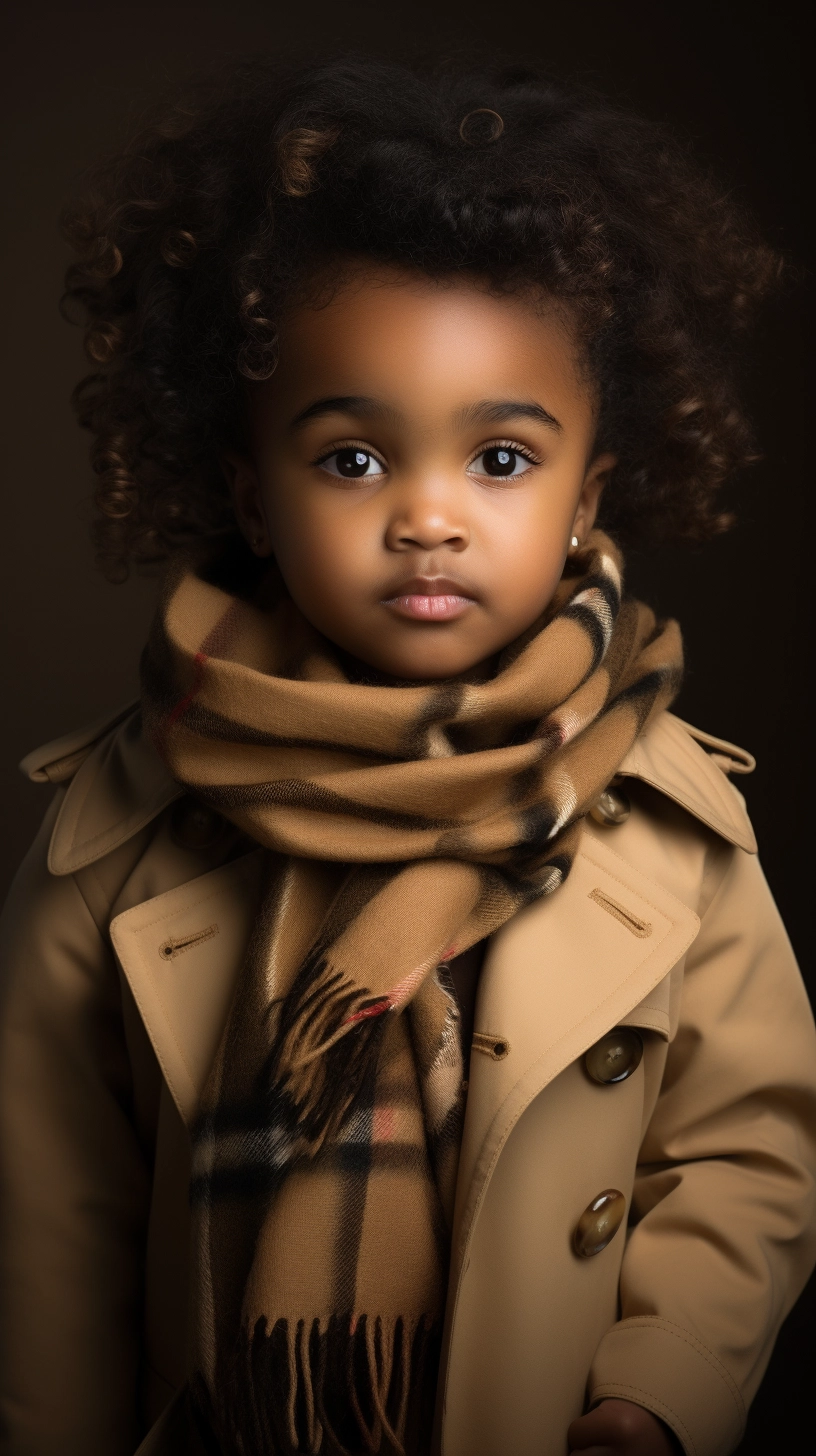 Gorgeous Black Girls: Burberry's Chic Childrenswear