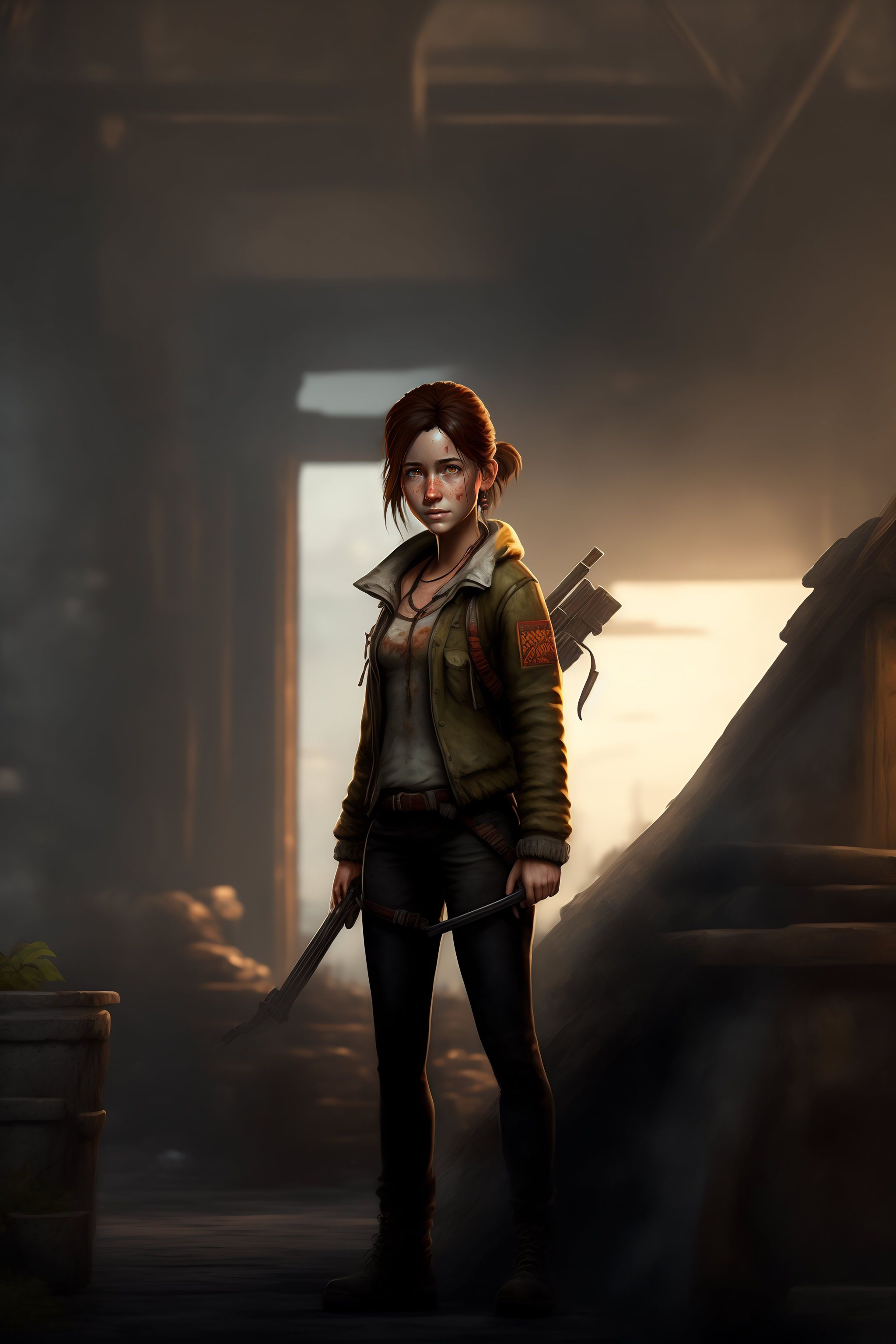 Ellie from The Last of Us - Game Art Fanart