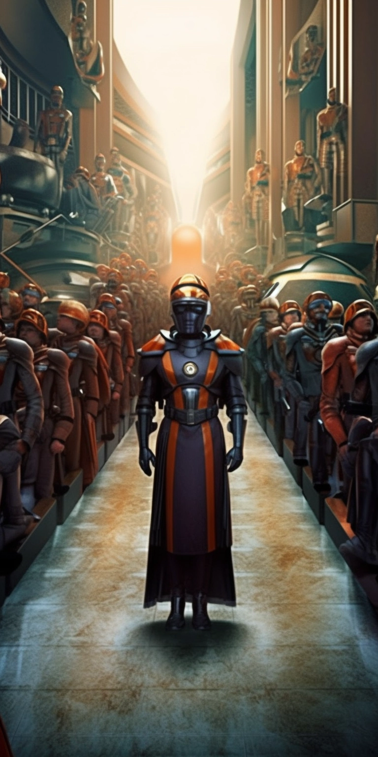 Matriarchal Law & Order: A Surreal Futuristic View