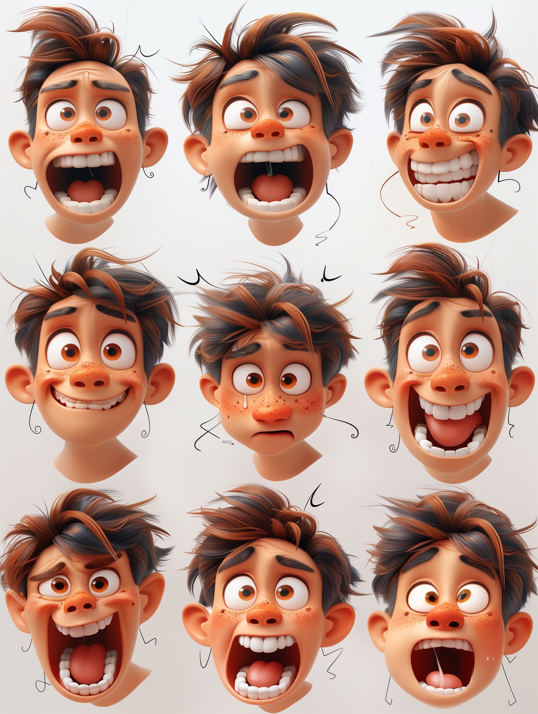 Expressive Game Characters in Pixar Style Animation