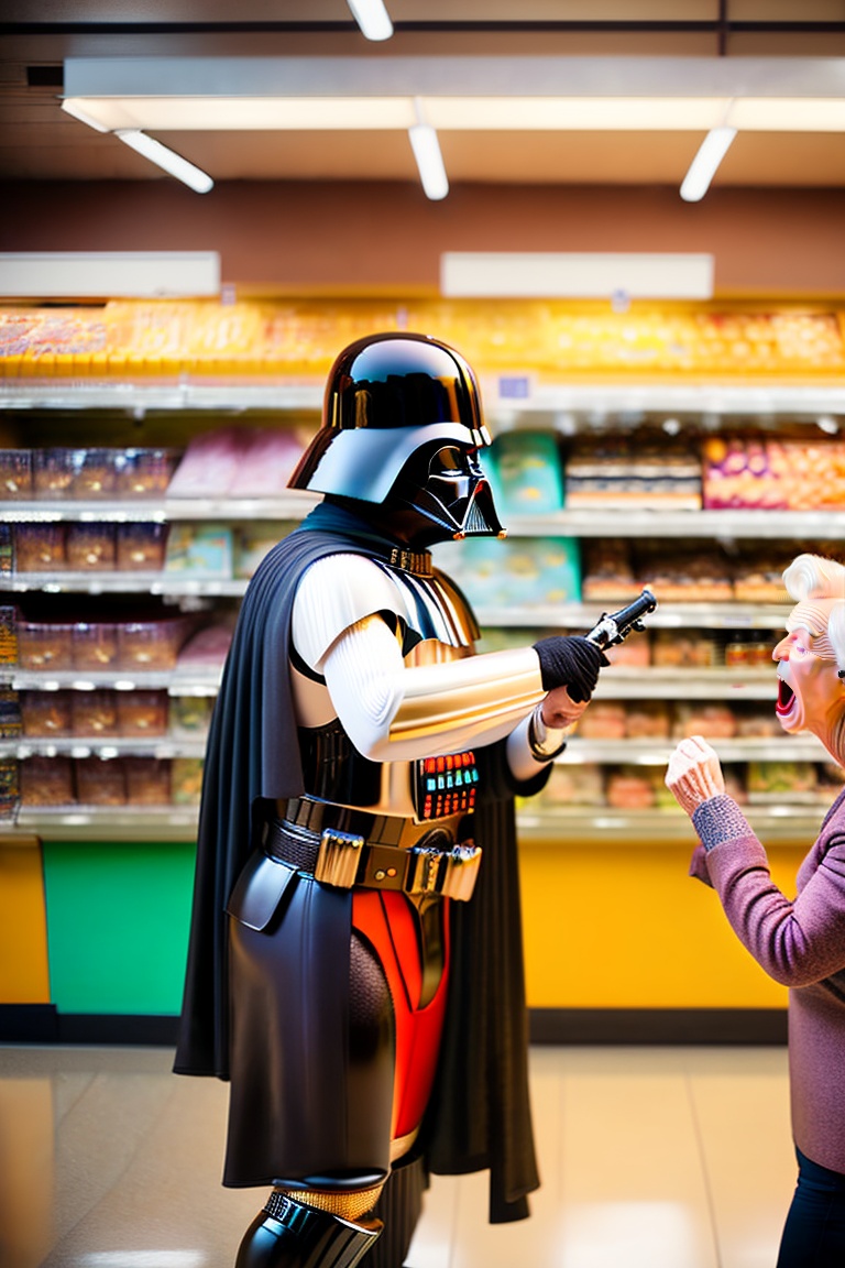 Dark Side Shopping Spree: Darth Vader Goes Wild!