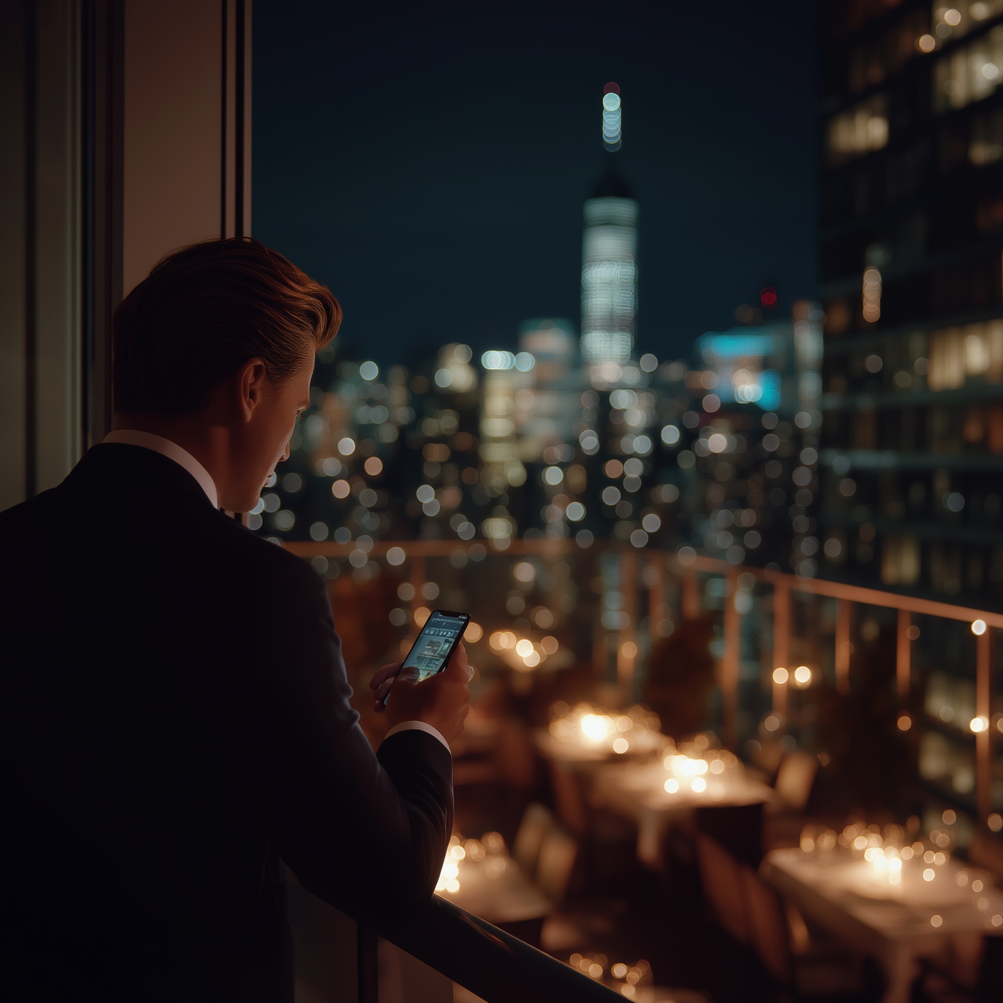 Experience Luxury Living in NYC's Night Skyline