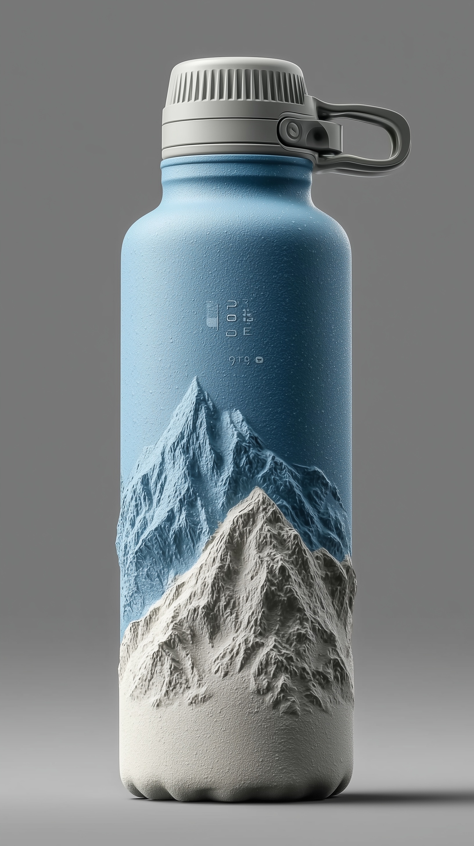 Elegant 375ml Mineral Water Bottle Design