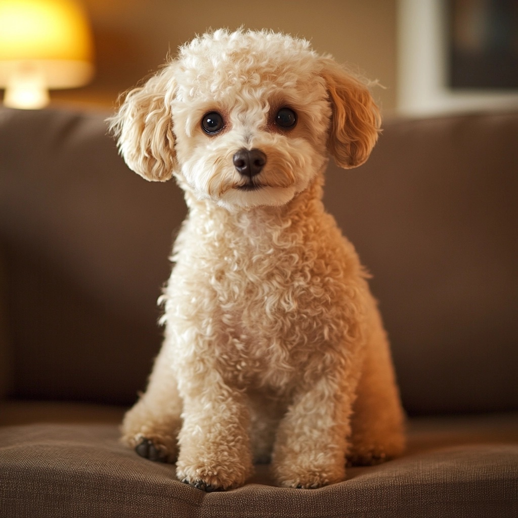 Cozy Poodle Mix: Adorable Companion Awaits You!