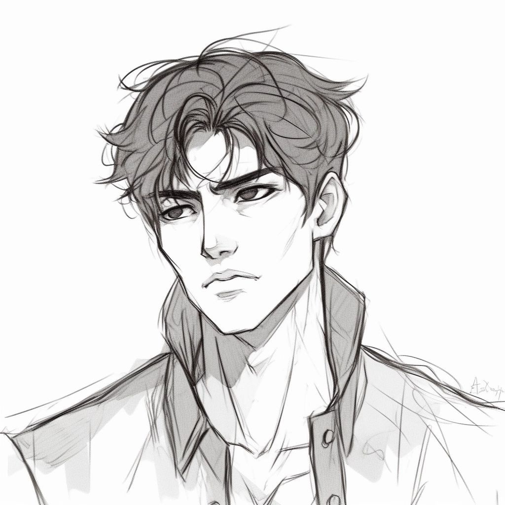 Stunning Manhwa-Style Sketches