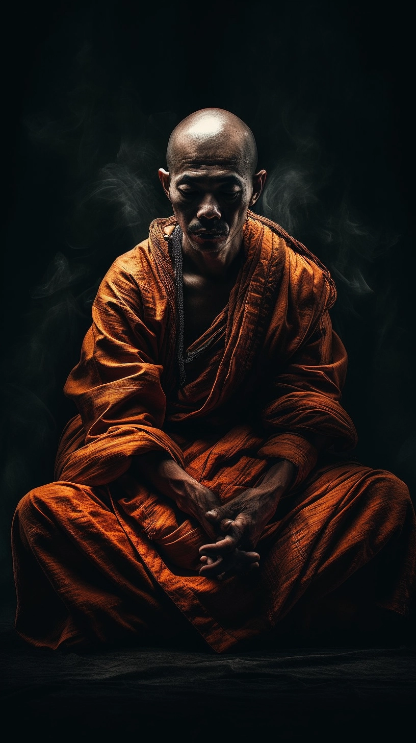 Warrior Monk: Epic and Morbid Illustrations