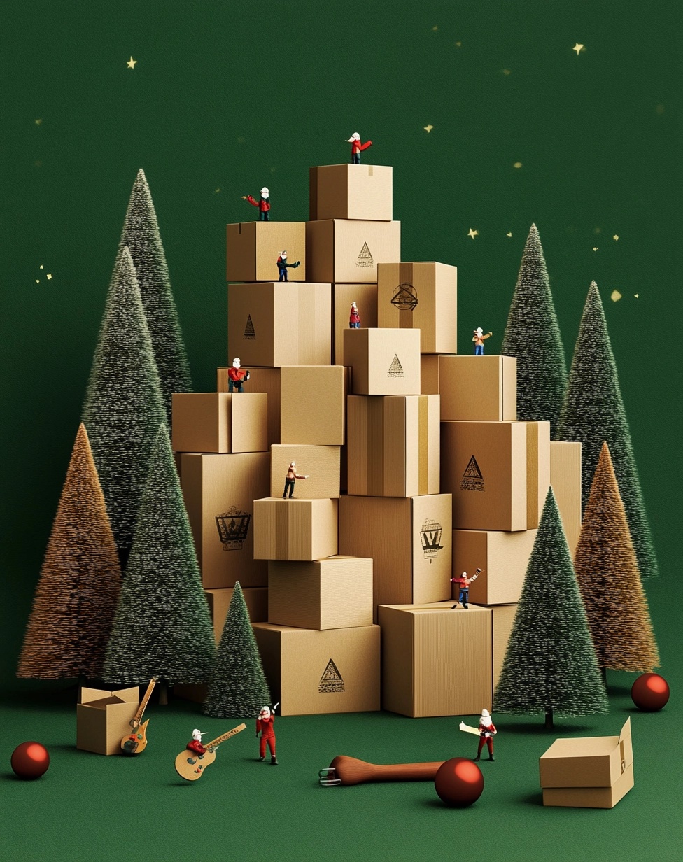 Festive Gift Boxes: A Modern Christmas Delight