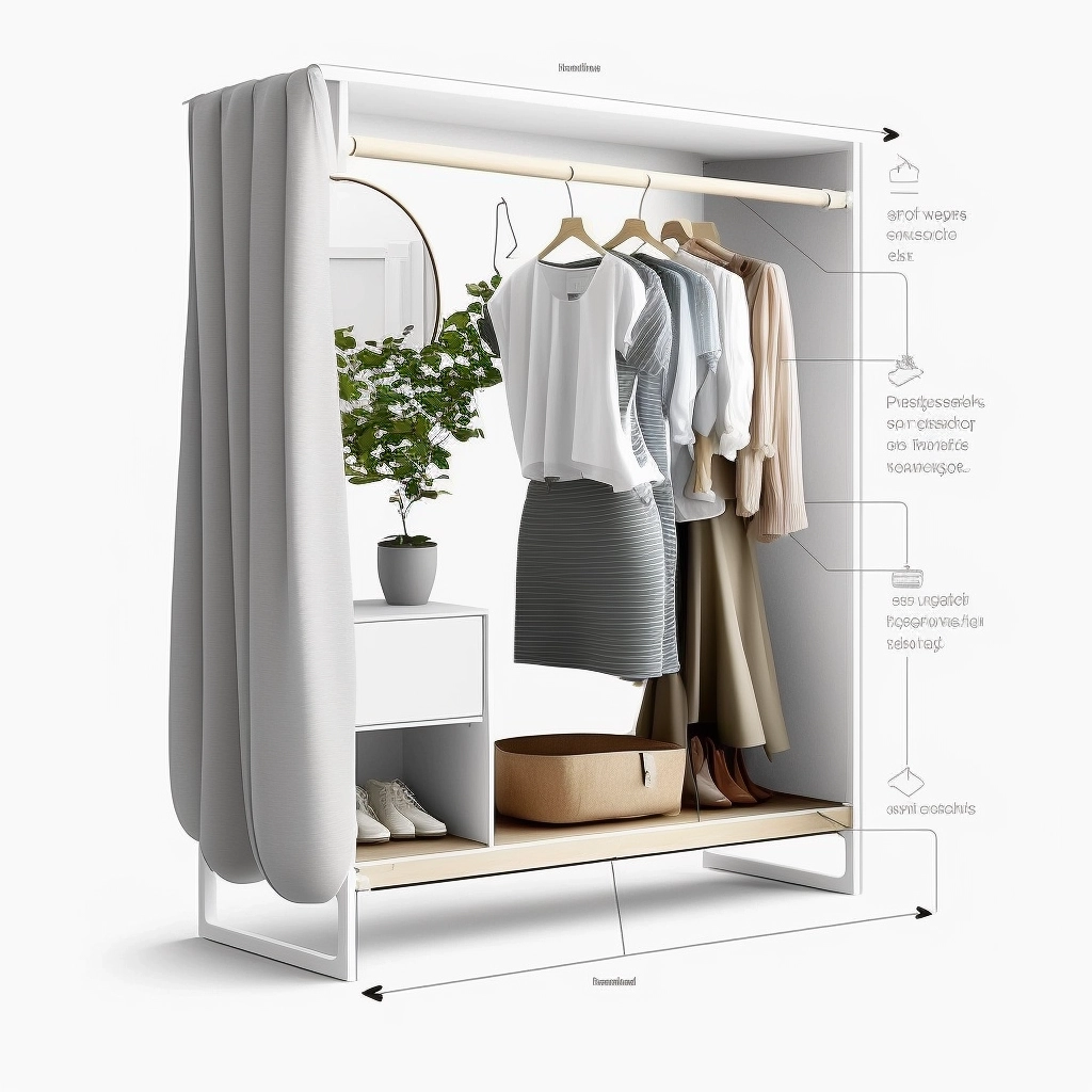 Kit dressing adaptable pour optimiser l'espace