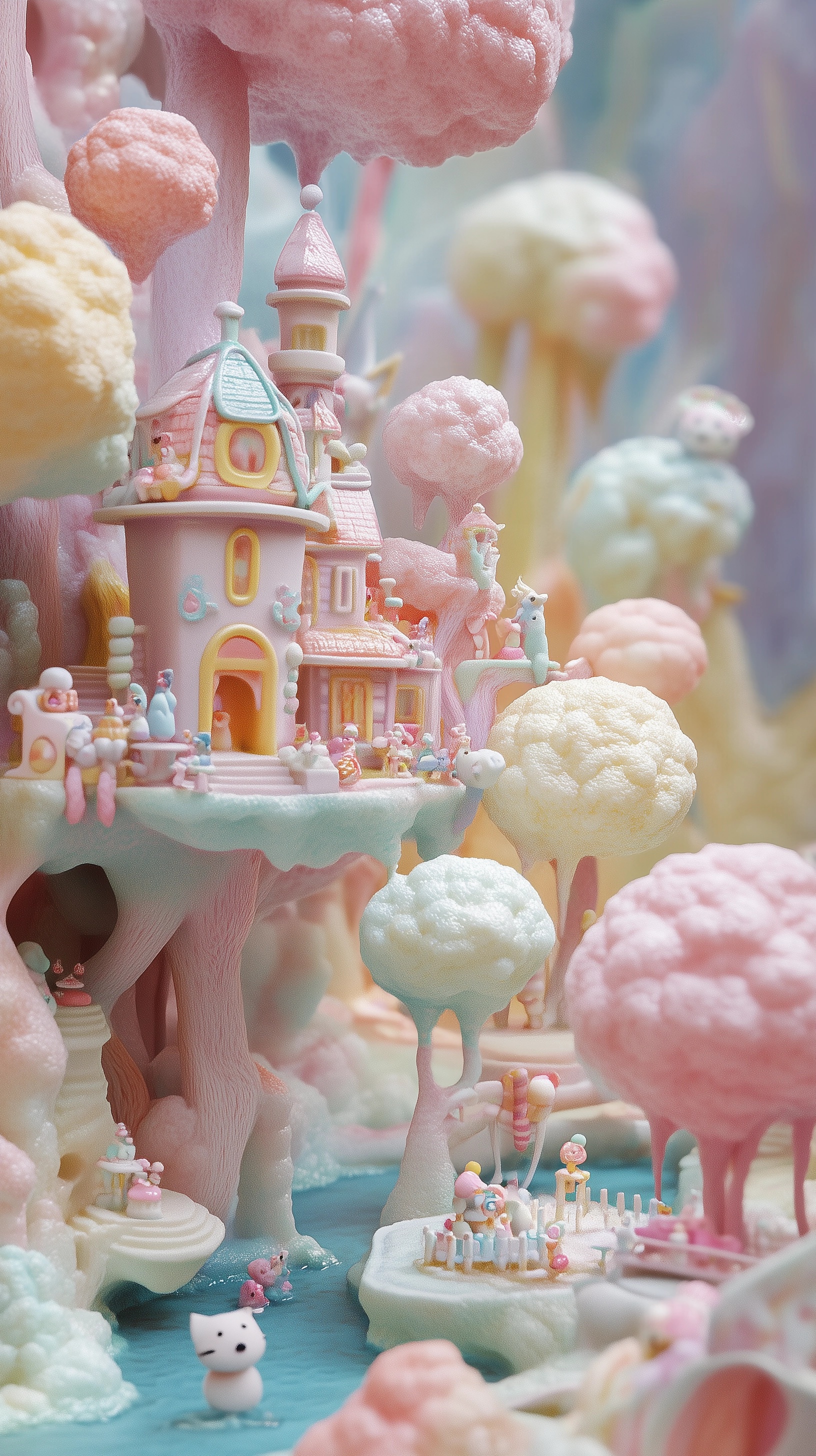 Enchanting Fairyland: A Dreamy Cotton Candy World