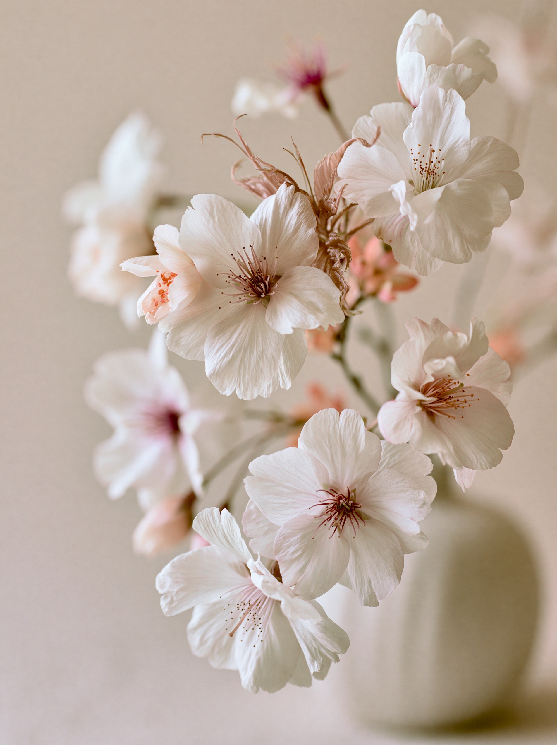 Timeless Japanese Elegance: A Floral Harmony