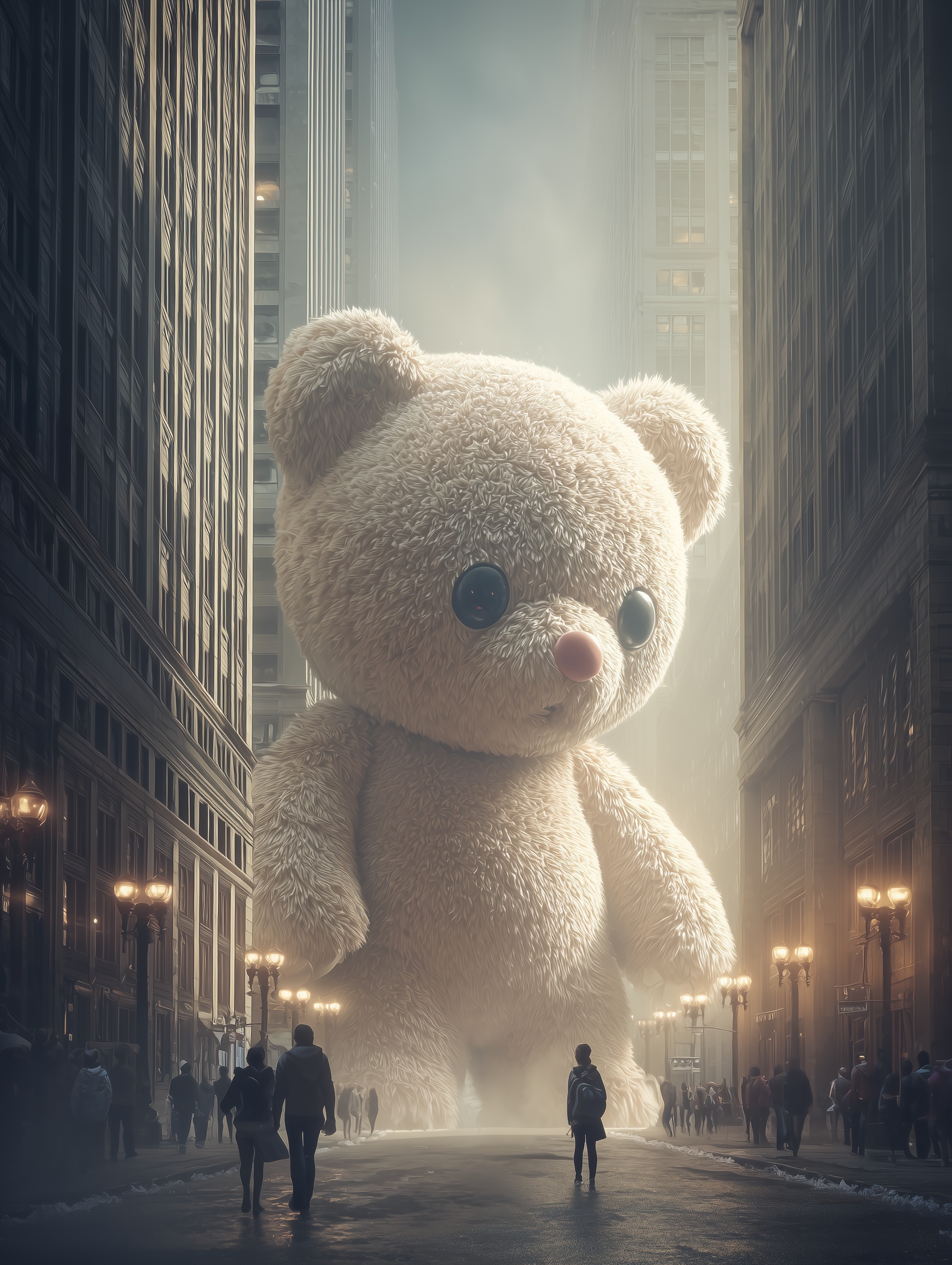 Meet the Enormous Plush Robotic Teddy Bear!
