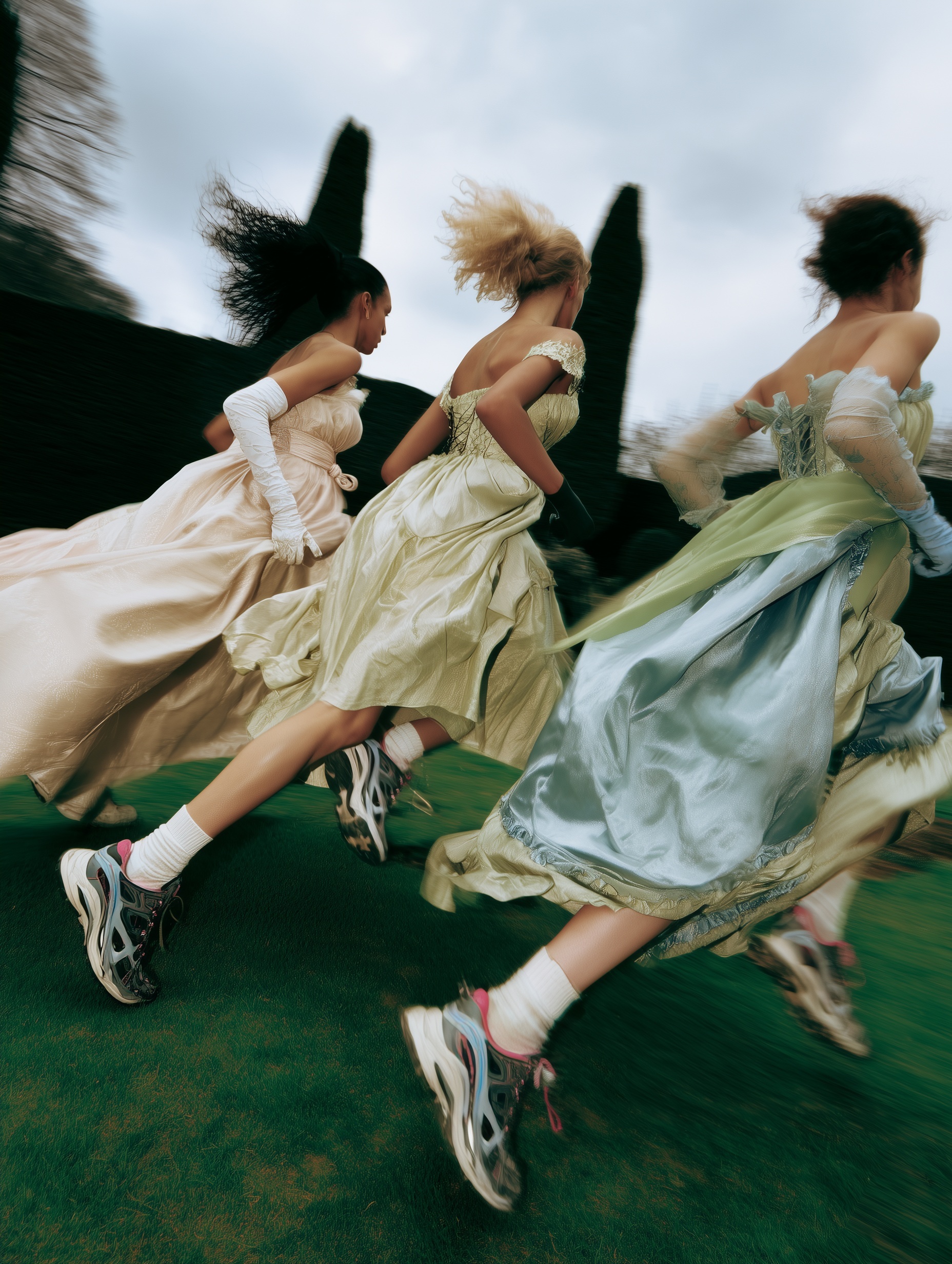 Aristocrats in Motion: Fashion Meets Trail Sneakers