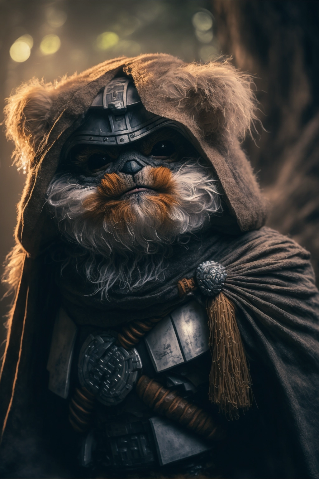 Ewok Bounty Hunter: Stunning 8K Photography