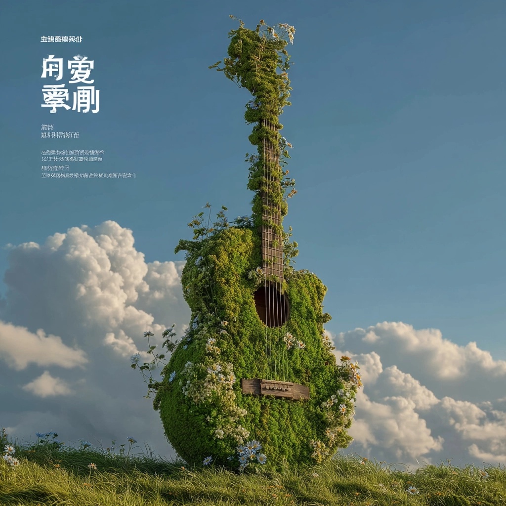 Discover the Dreamy Grass Guitar in Nature