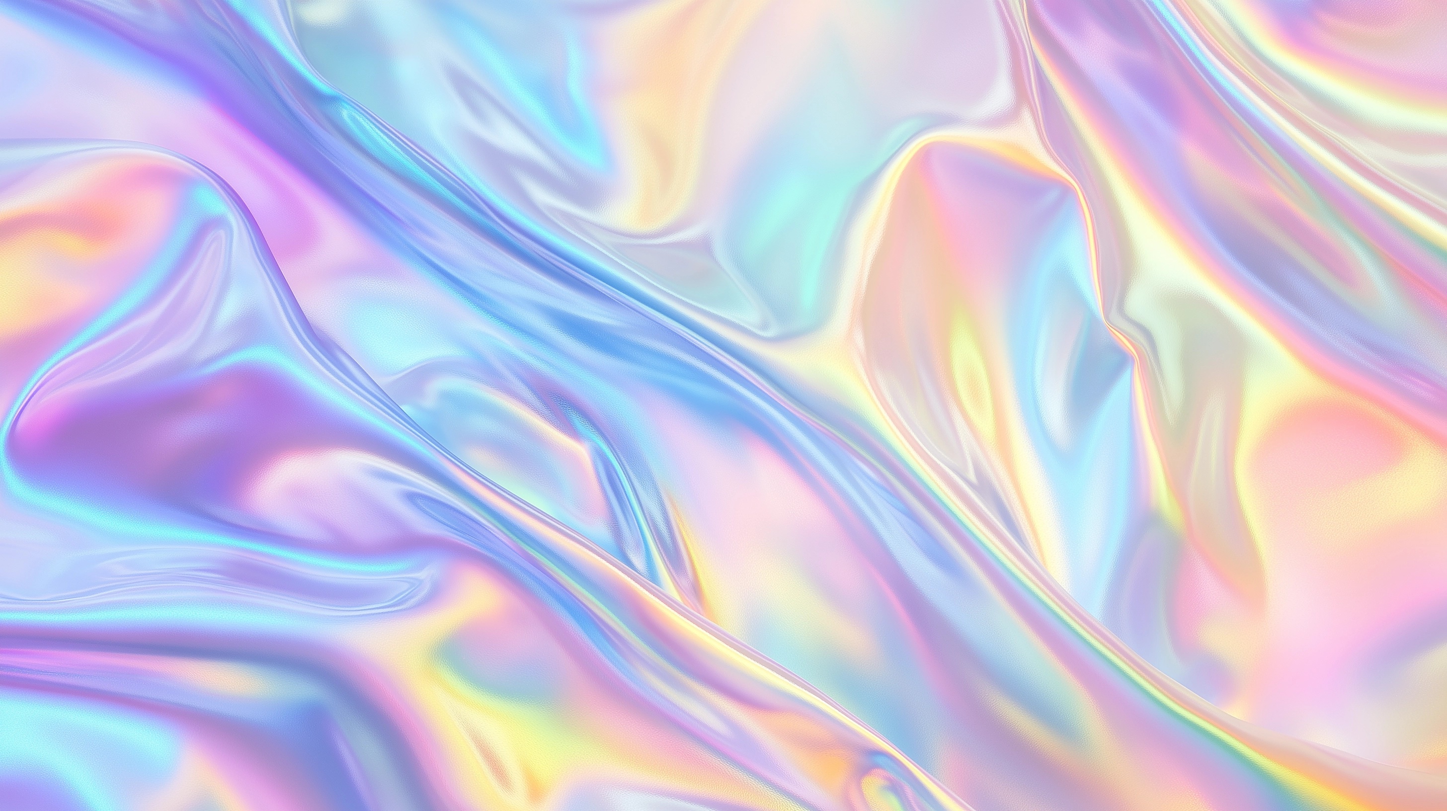 Holographic Pastel Foil Background for Trendy Design