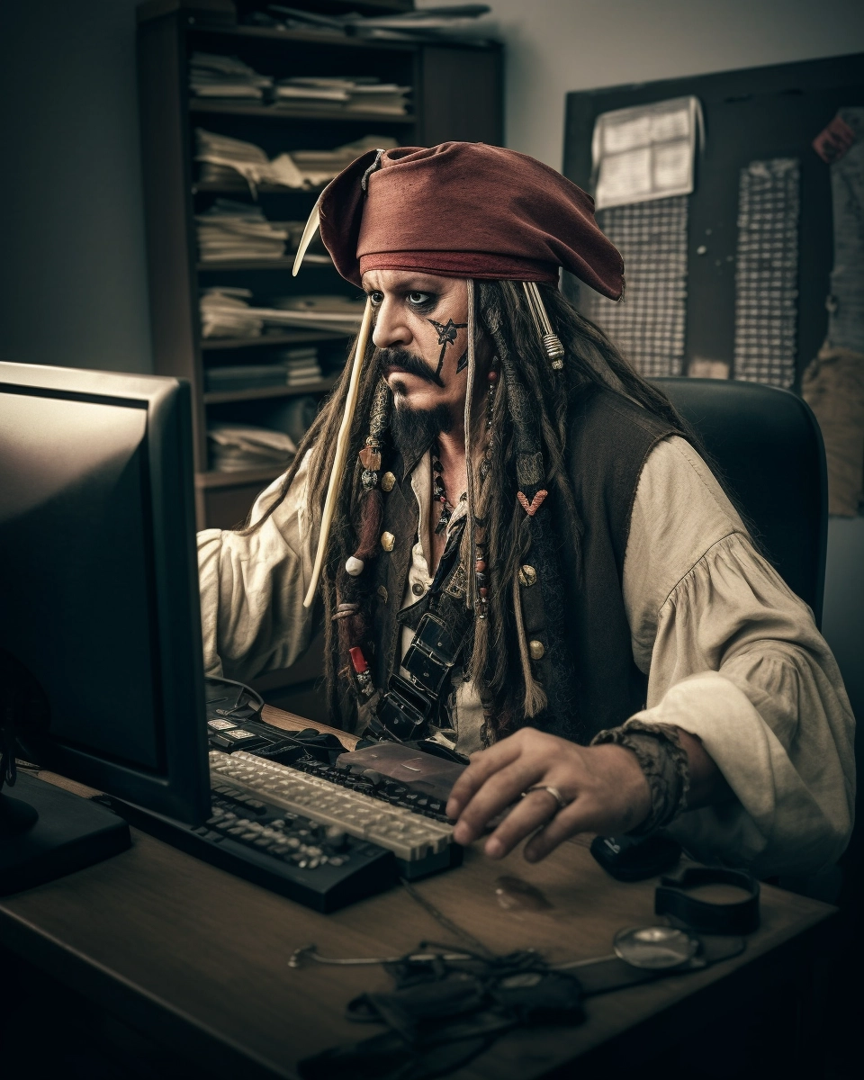 Jack Sparrow: The Tech-Savvy Sysadmin