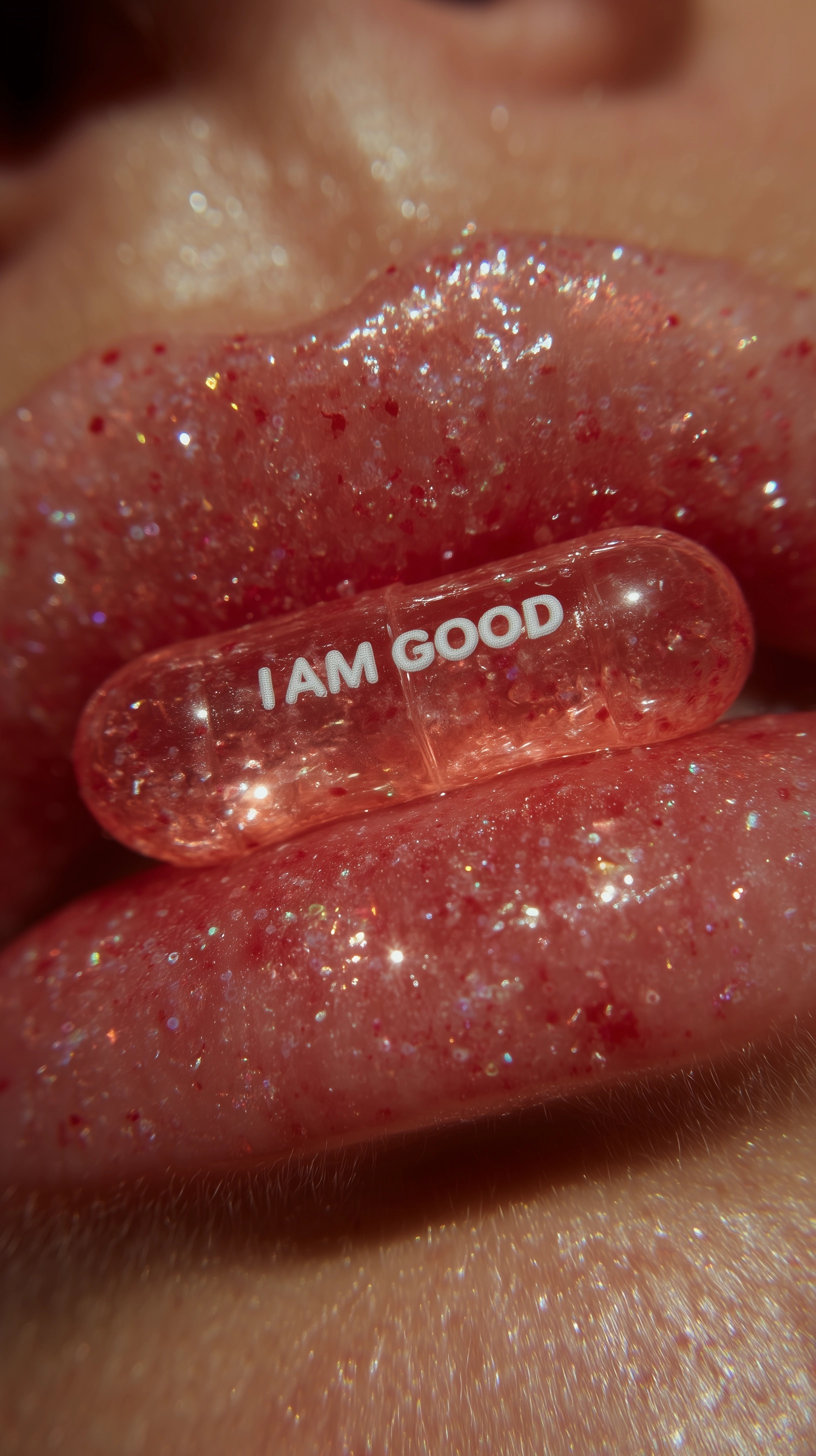 Glossy Lips & Vibrant Wellness: I AM GOOD