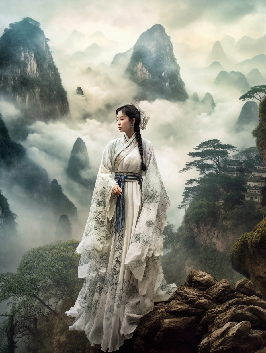 Chinese Landscape Art: Majestic Mountains & Traditional Beauty