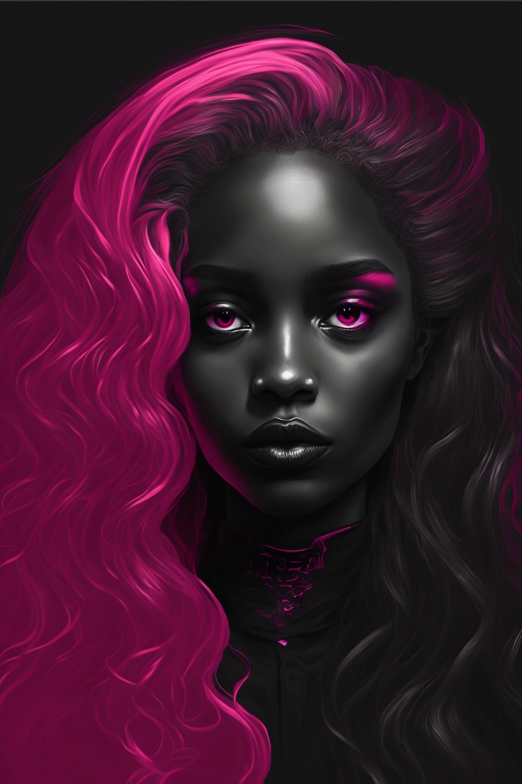 Vantablack Magenta: The Ultimate Gothic Look