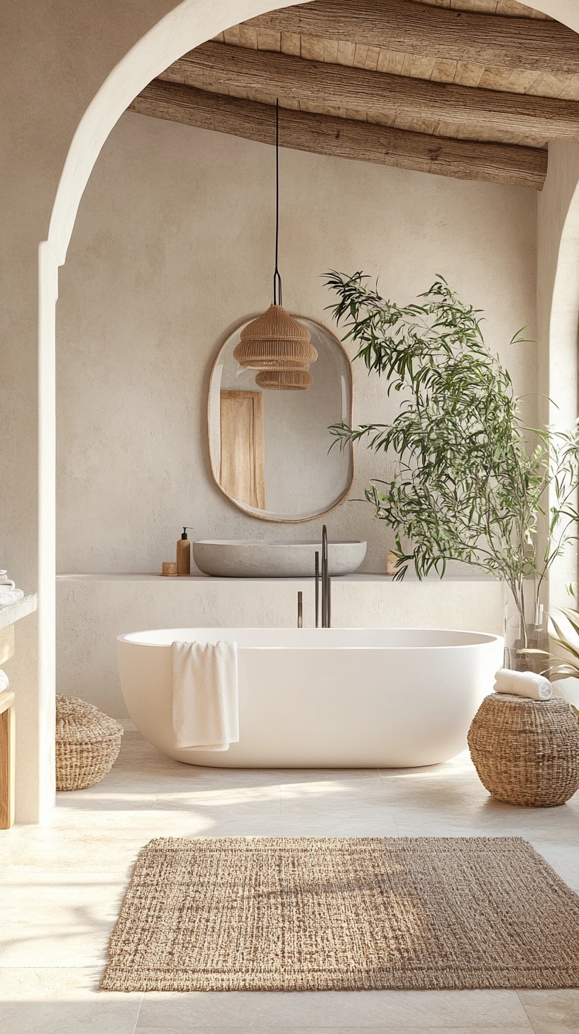 Modern Mediterranean Master Bathroom Design Guide