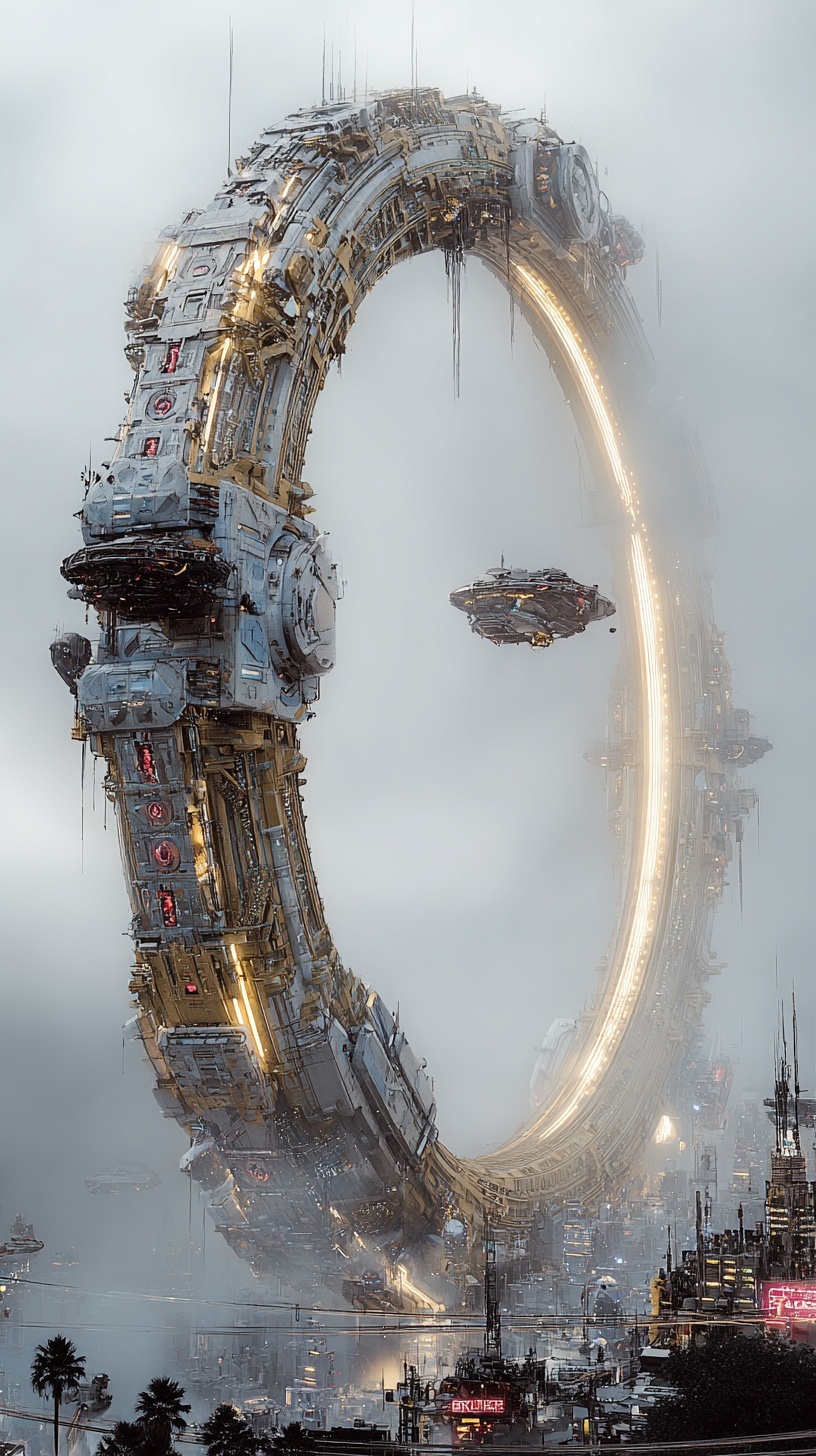 Explore a Futuristic World of Orbital Wonders