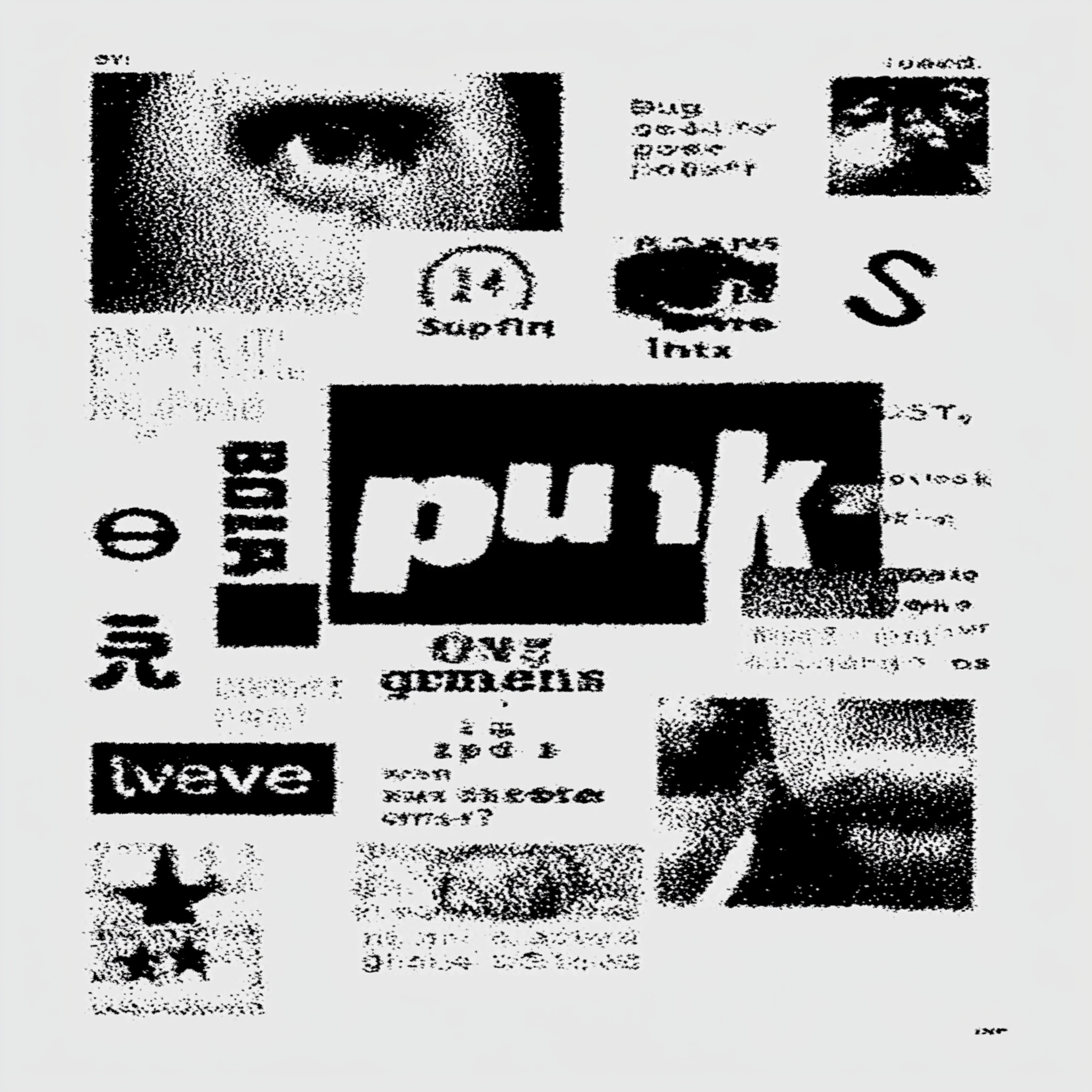 Revive Punk: Bold Typographic Poster Design