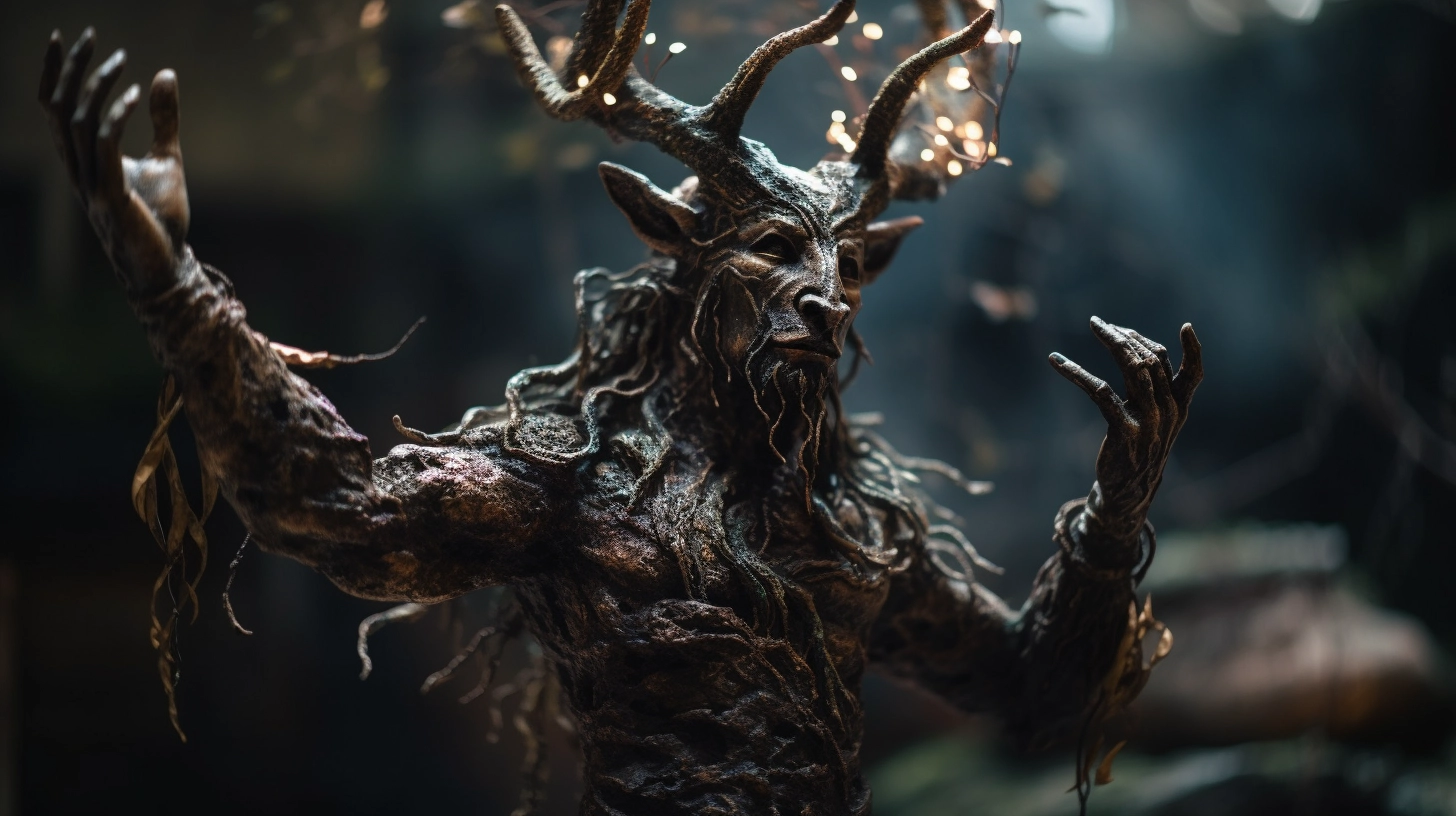 Frightening Mysticism: Cernunnos in Full Body View