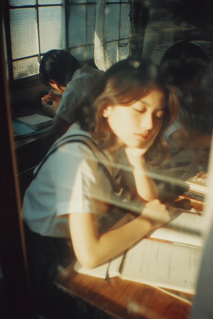 Through the Window: A Glimpse of Nostalgic Youth