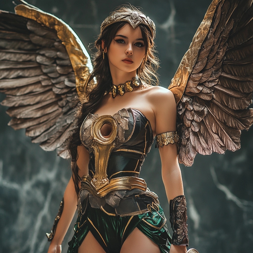 Transform into Mercury: Winged Messenger Cosplay