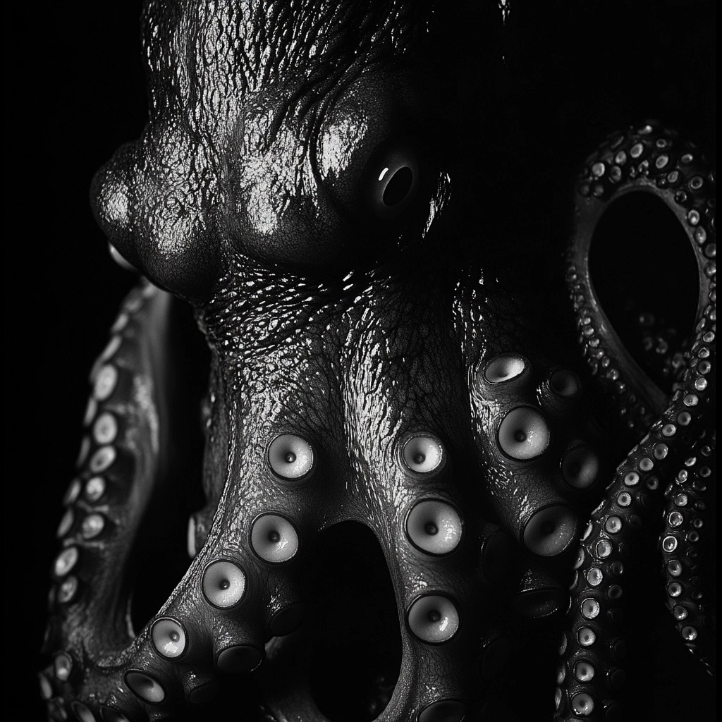 Cinematic Octopus: Realism & Contrast in Focus