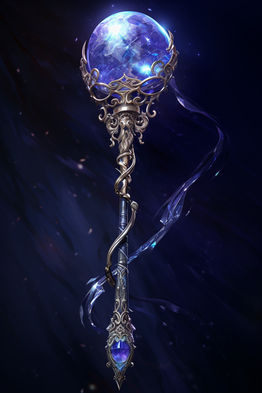 Discover the Enchanting Scepter: A Magnificent Magical Item