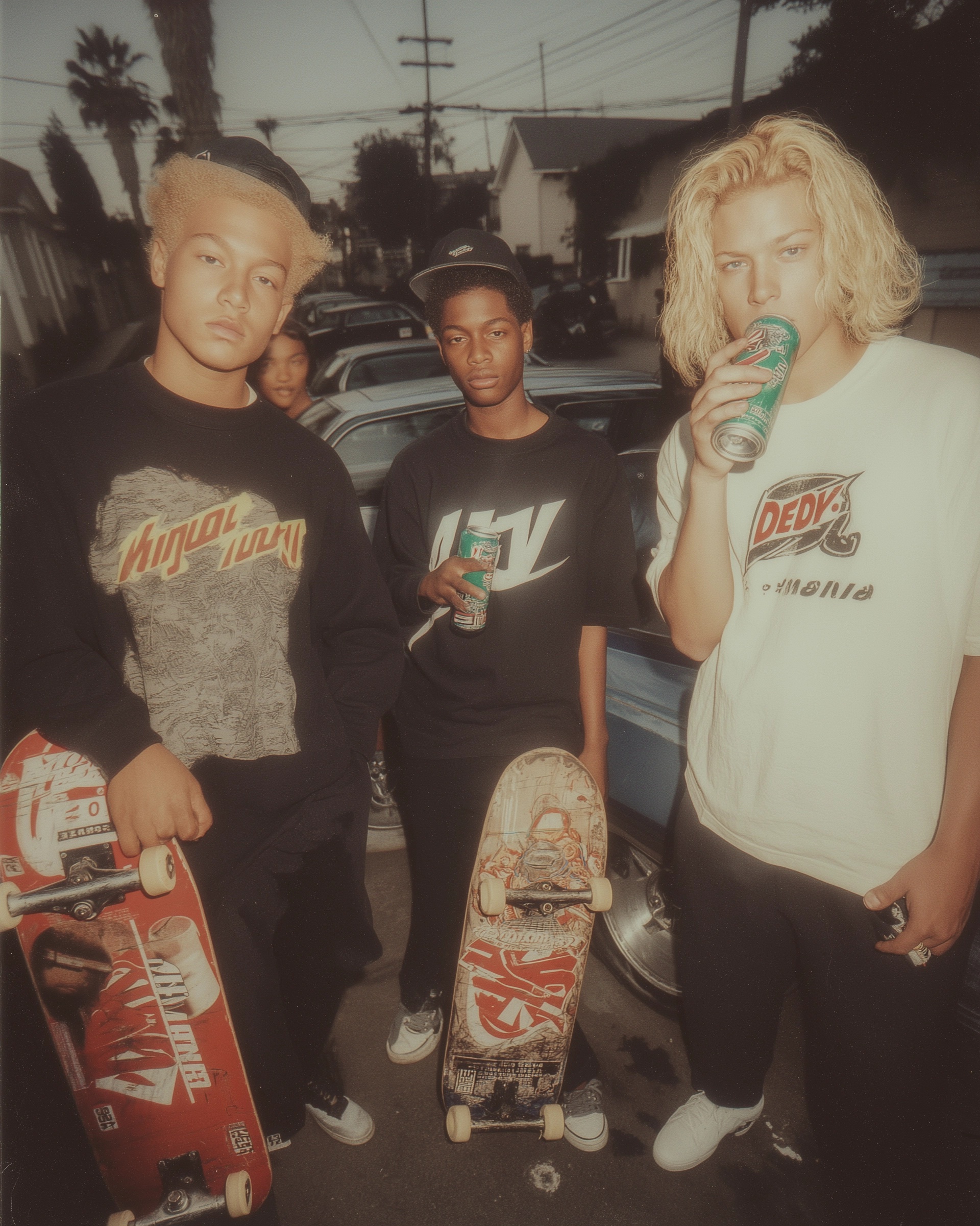 Nostalgic 90's Skateboarding Vibes