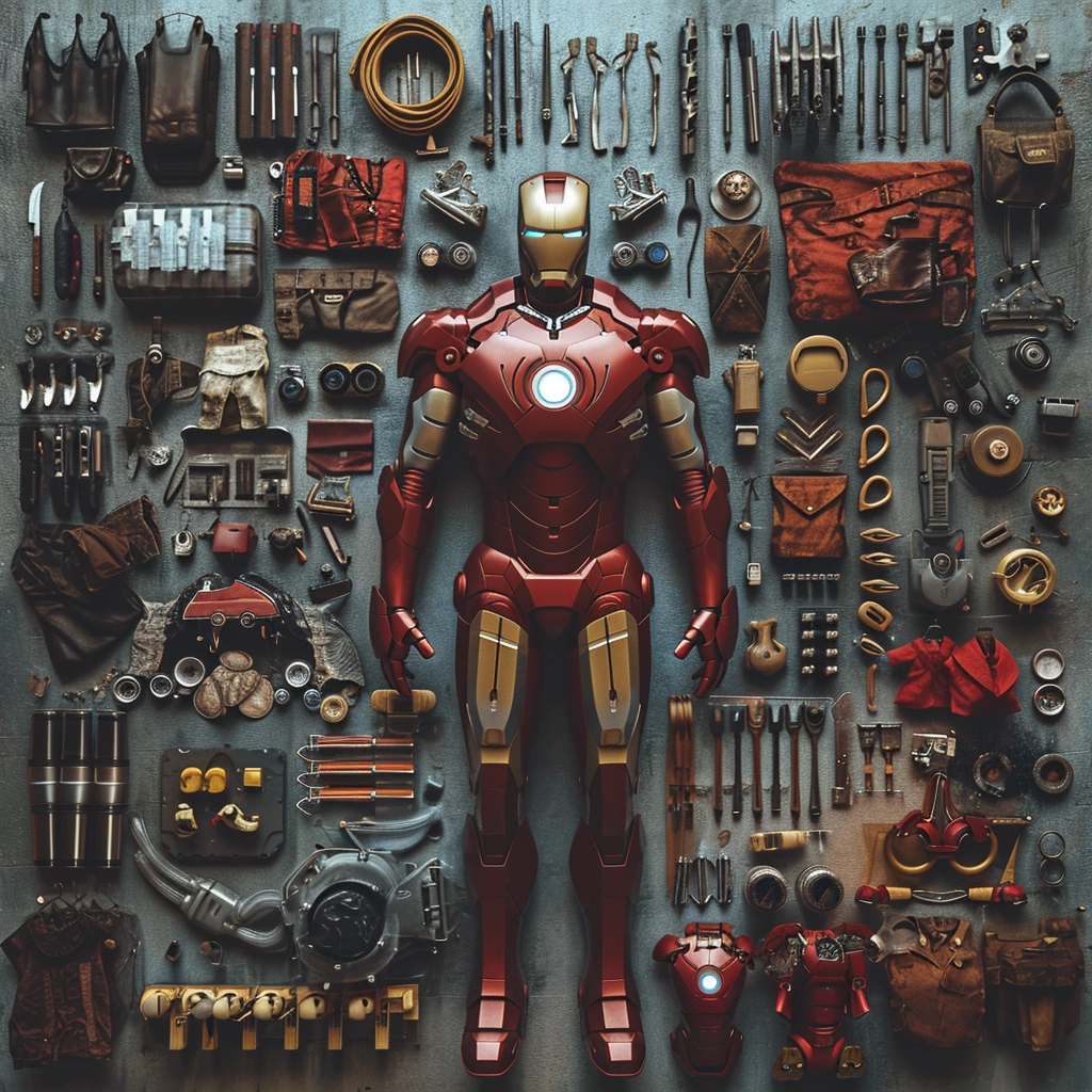 Photorealistic Iron Man: Neatly Knolled in High Definition