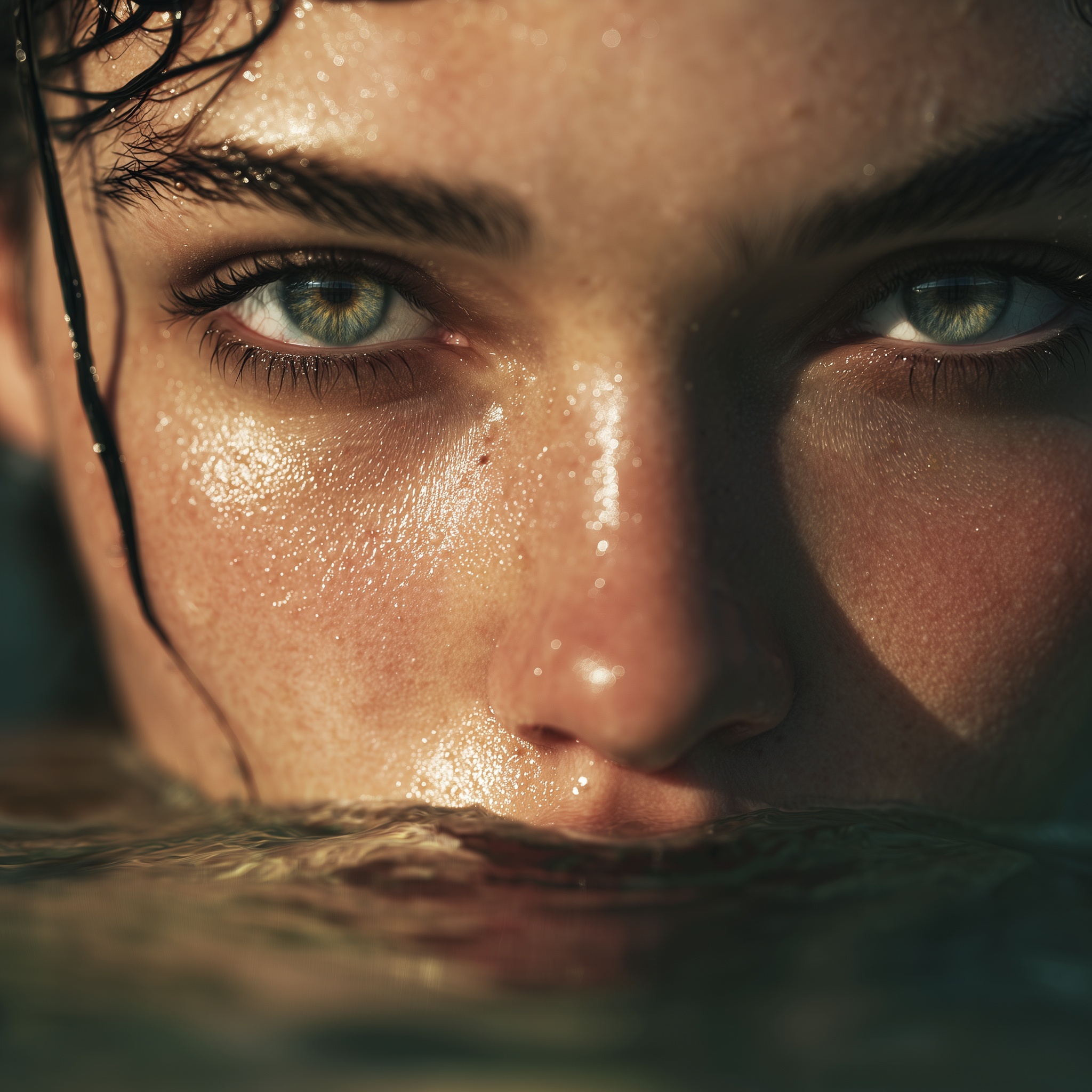 Radiant Portrait: Nature's Beauty Unveiled