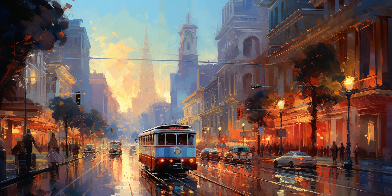 Vibrant and Colorful San Francisco: Inspired by Sykut, Bradley, Gerhartz, and Fawncore!