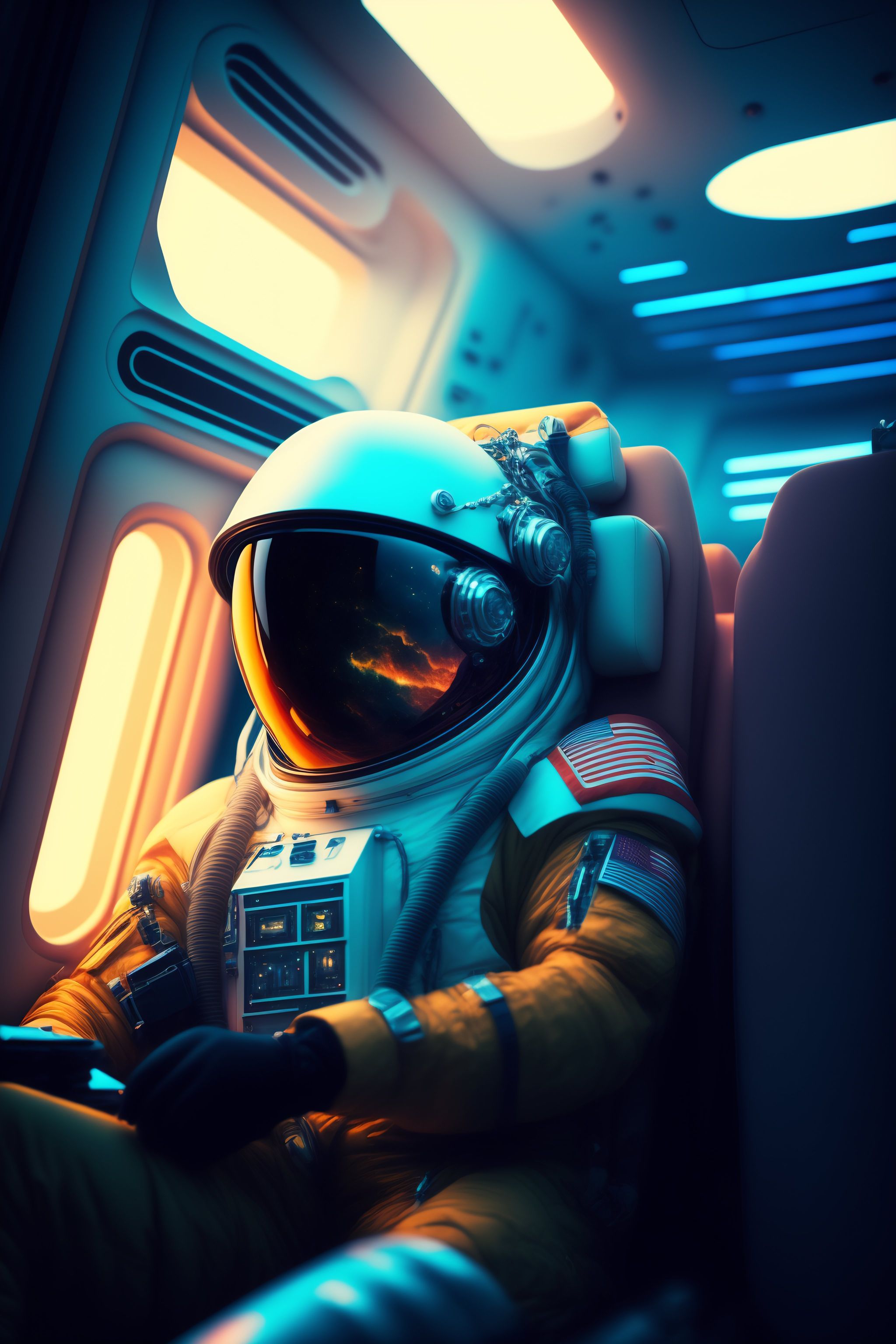 Maximalist Astronaut: Lift Off in Style