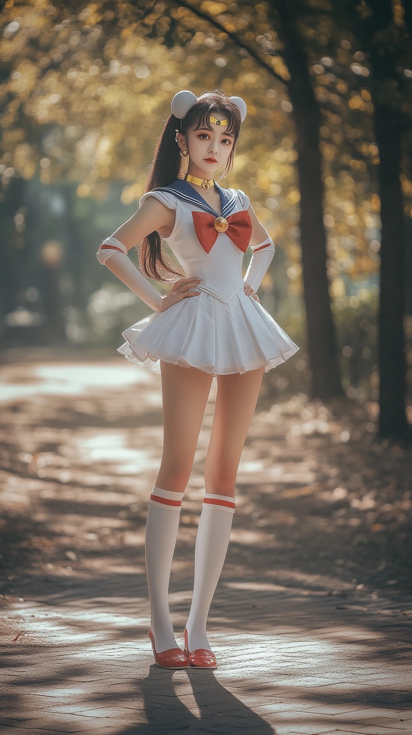 Masterful Sailor Moon Portrait in Stunning 8K