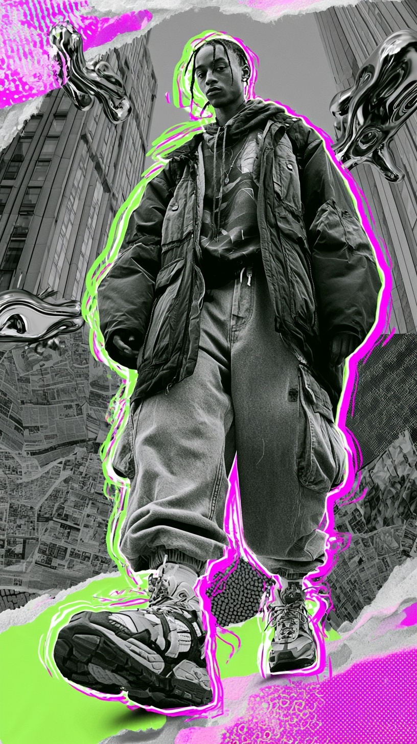 Trendy Streetwear Animation: Urban Vibes Unleashed