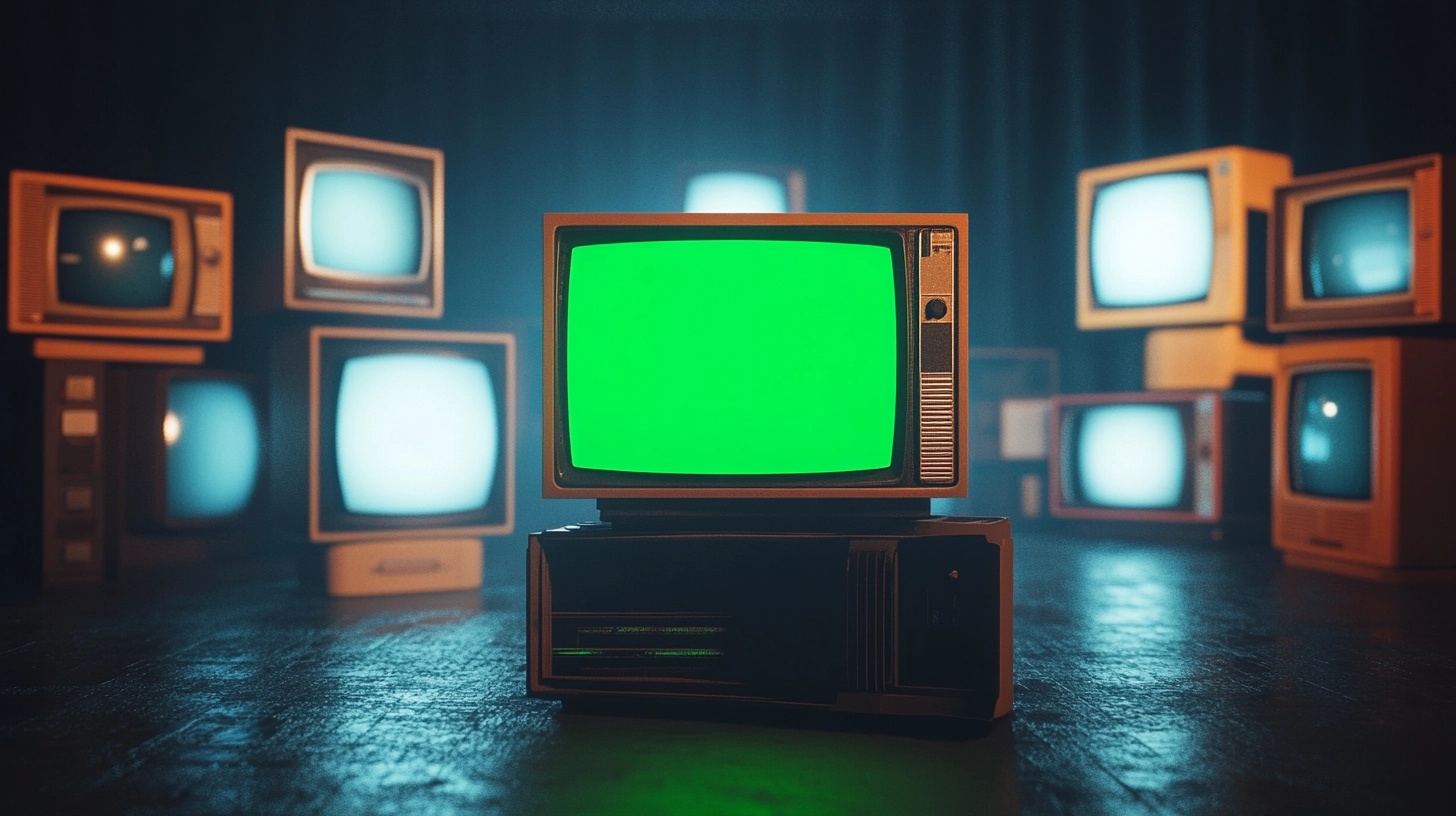 Reviving Retro: A Dark Cinematic TV Experience