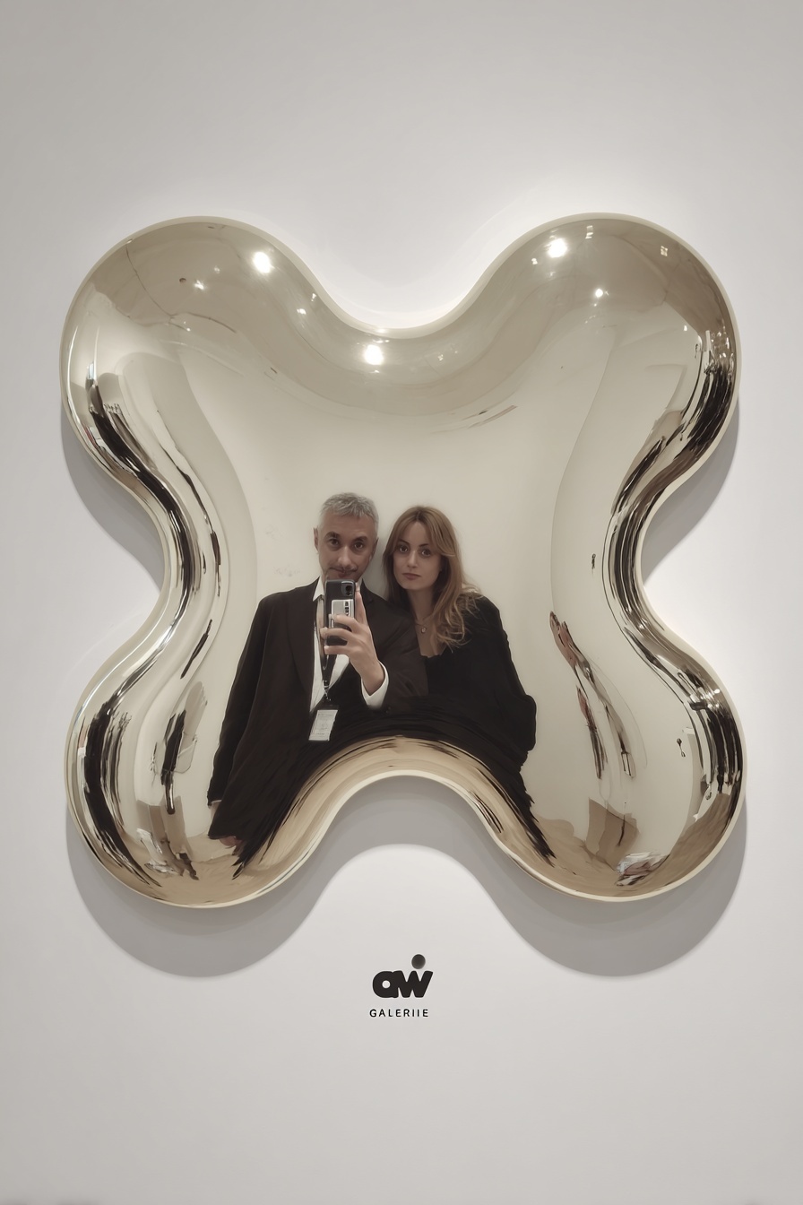 Contemporary Art Cocktail Exhibit in Versailles
