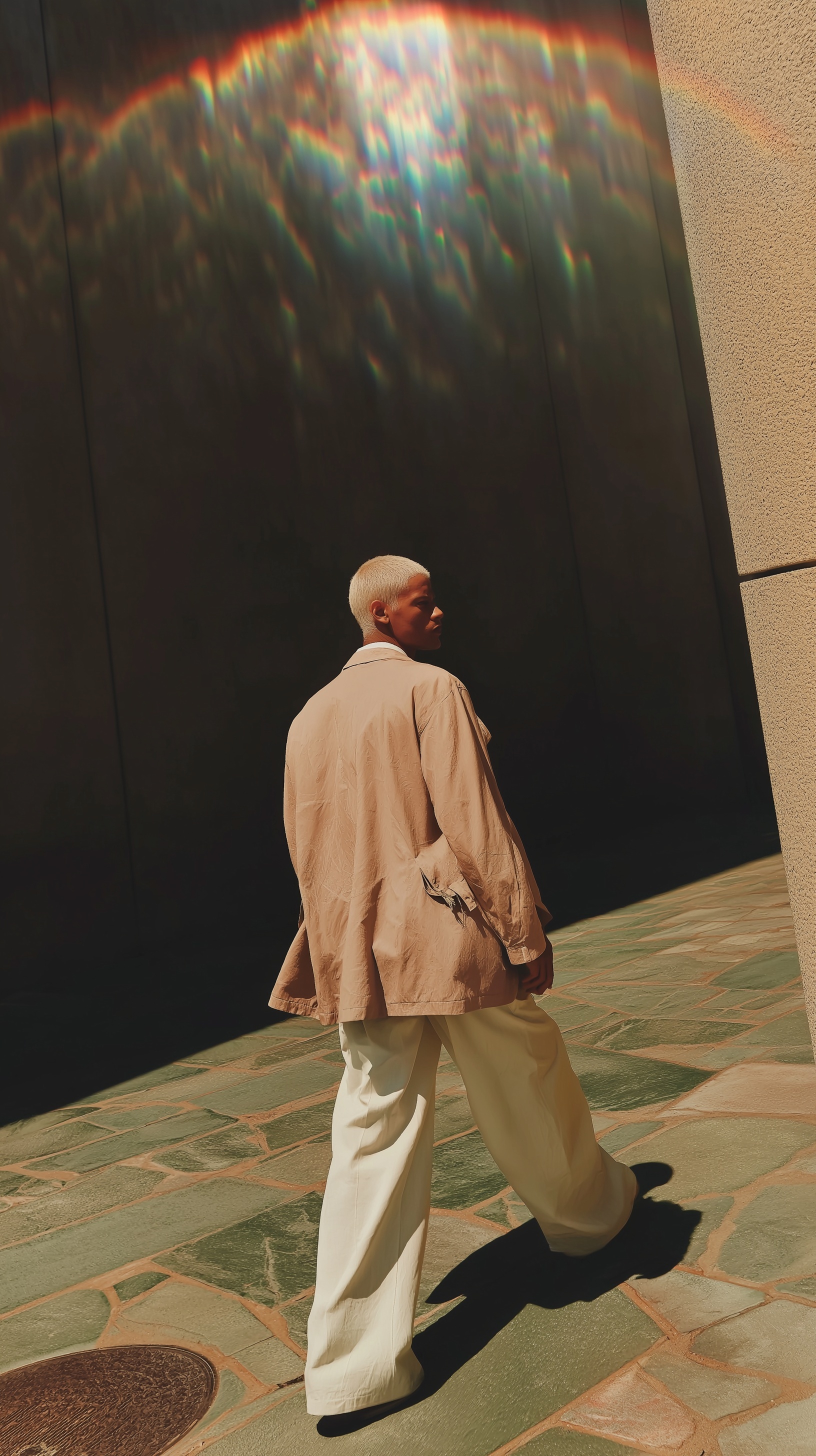 Capturing Solitude: A Modernist Corridor Experience