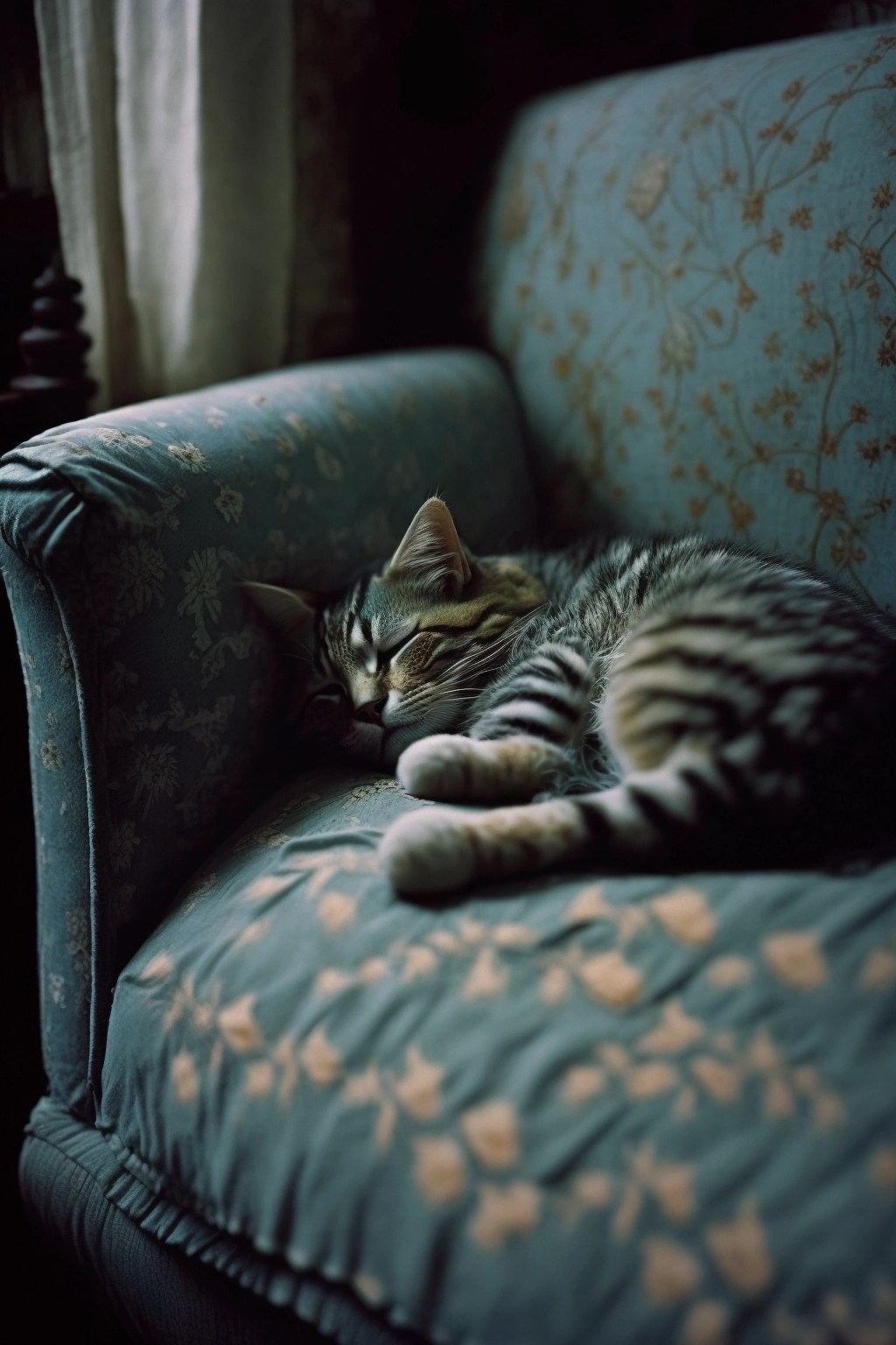 Stunning Colorful Cat Photography by Evelyn Hofer