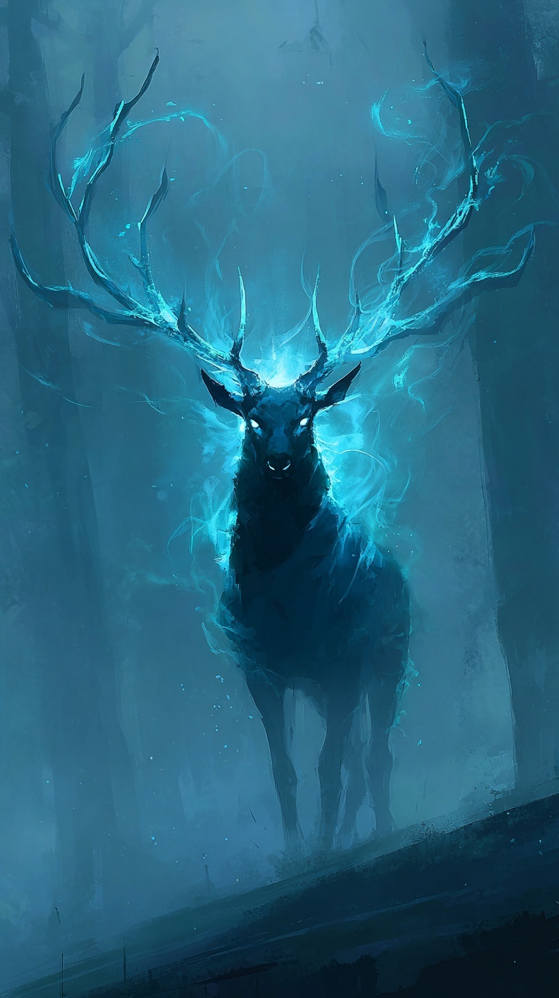 Lightning Deer Boss: Enigmatic Blue Mist Adventure