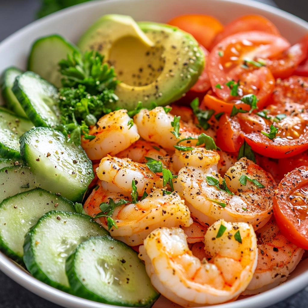 Fresh Shrimp Salad Bowl: Healthy & Delicious!