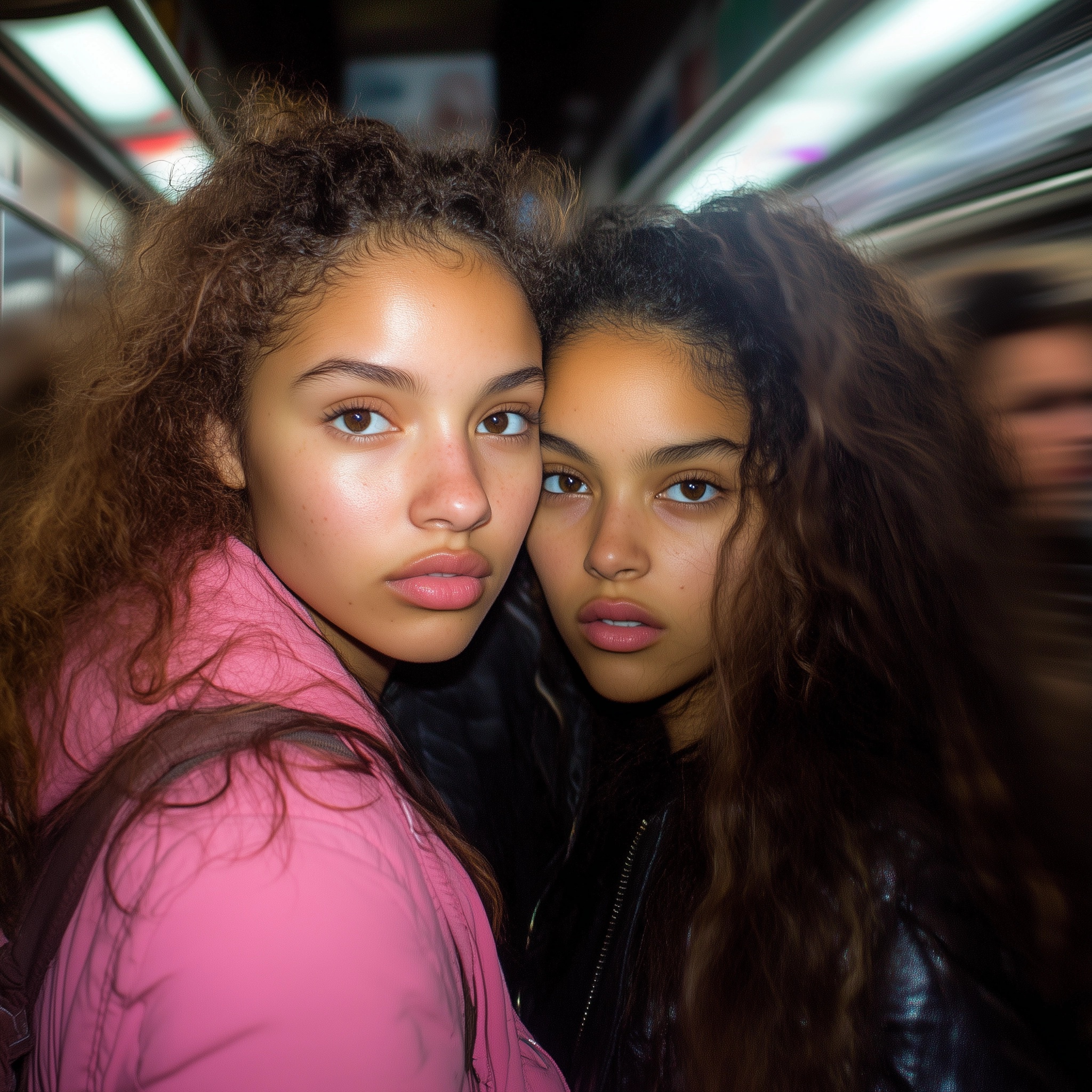 Stunning Subway Portraits: Connection in Motion