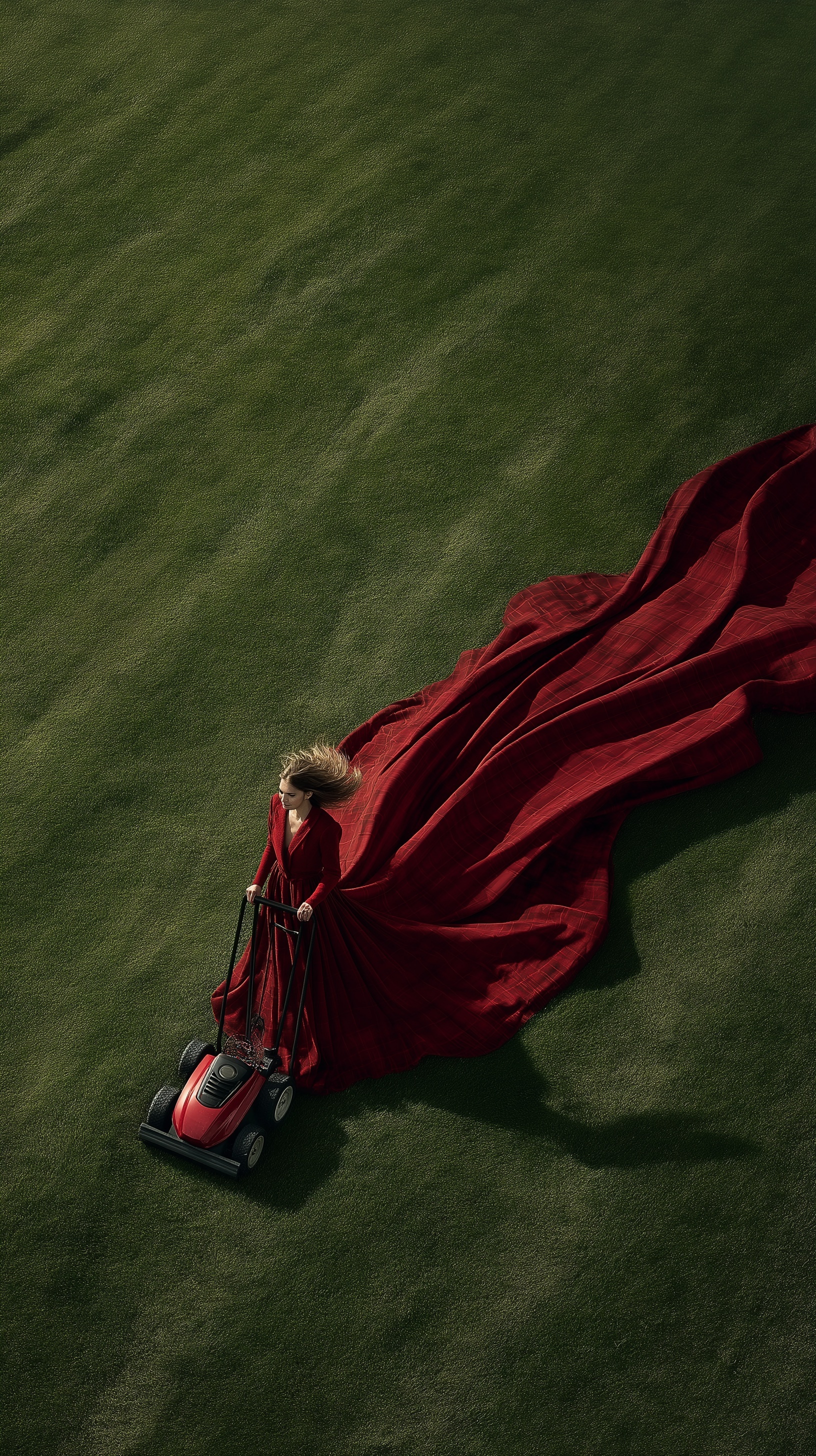 Avant-Garde Glamour in a Scottish Meadow