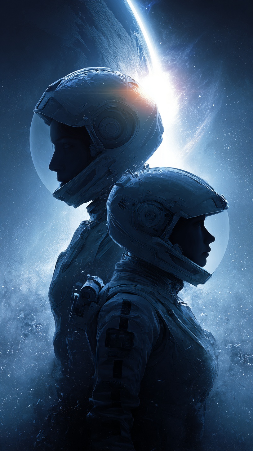 Epic Sci-Fi Astronauts: A Cosmic Encounter