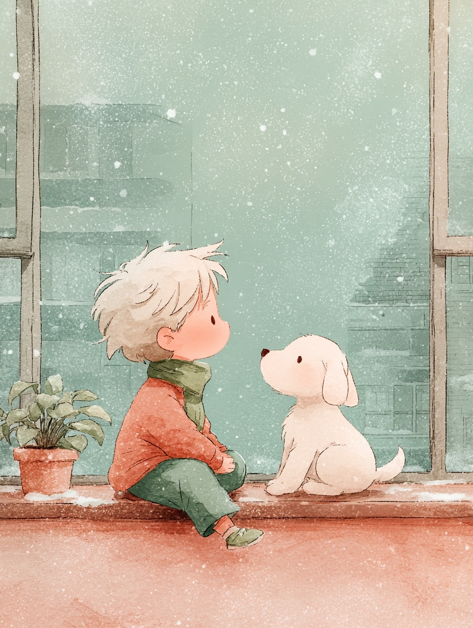 Cozy Snowy Day: A Heartwarming Children's Tale